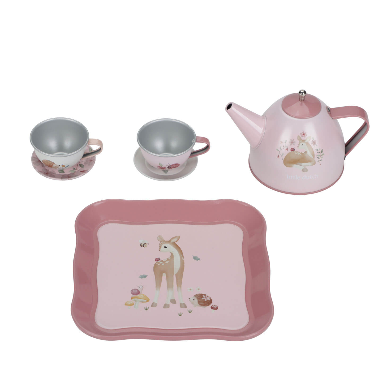 Tea Set In Suitcase - Fairy Garden