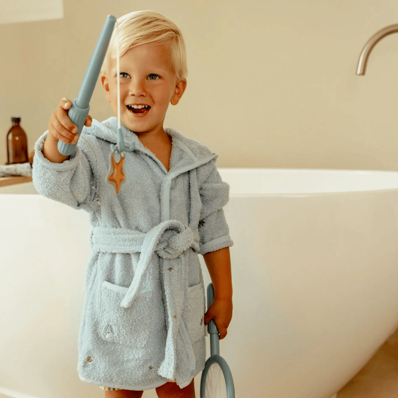 Bath Fishing Game - Blue Sea Creatures