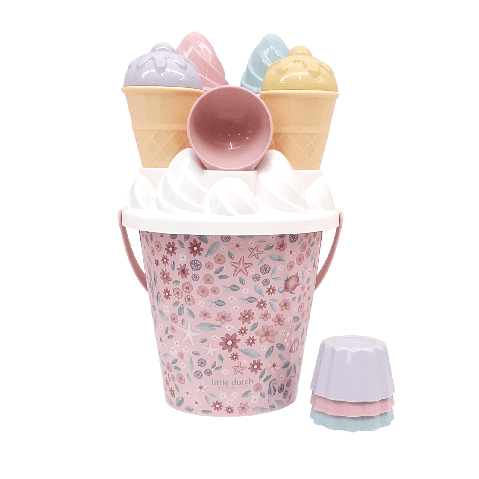 14 Piece Ice Cream Bucket Set - Dreamy Mermaid