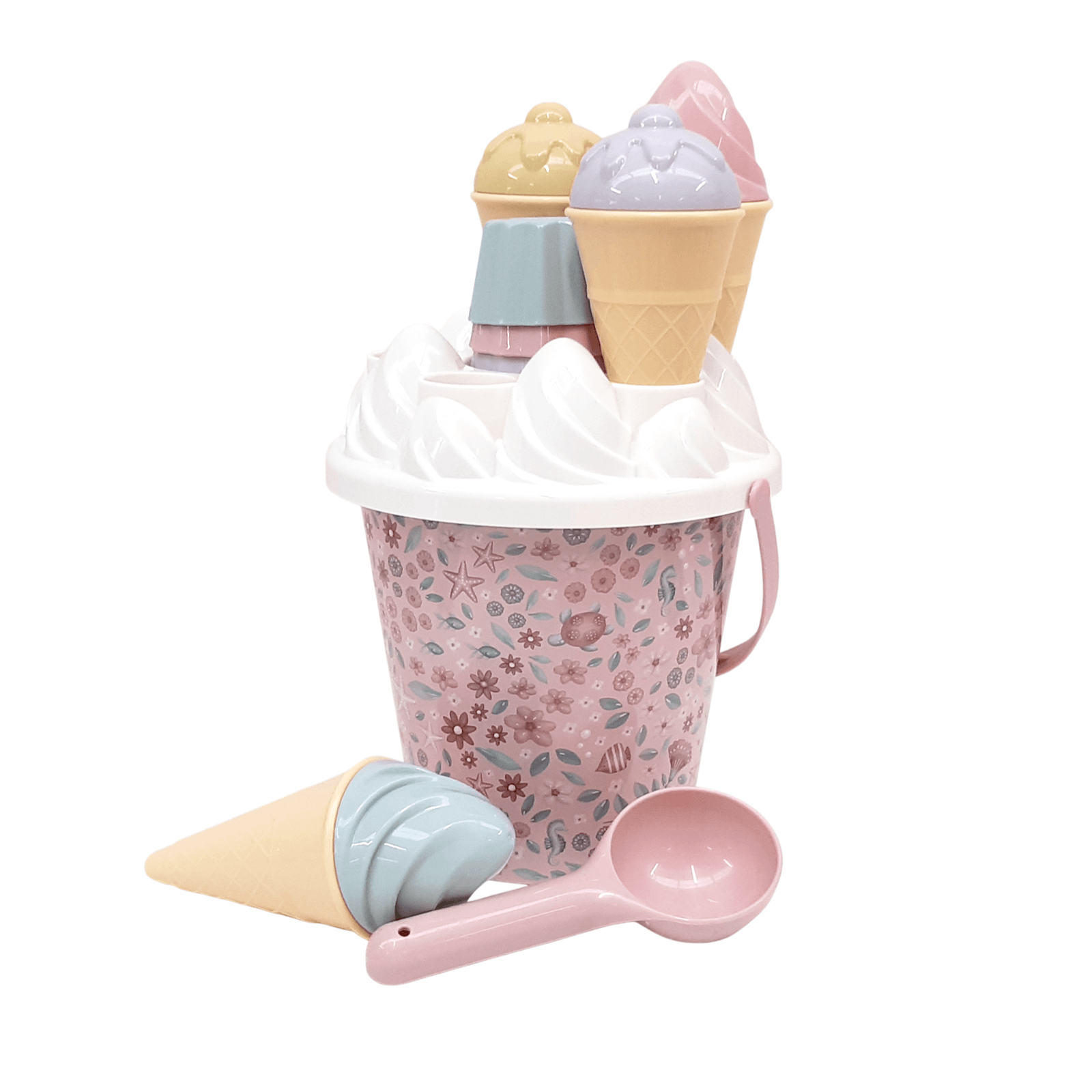 14 Piece Ice Cream Bucket Set - Dreamy Mermaid