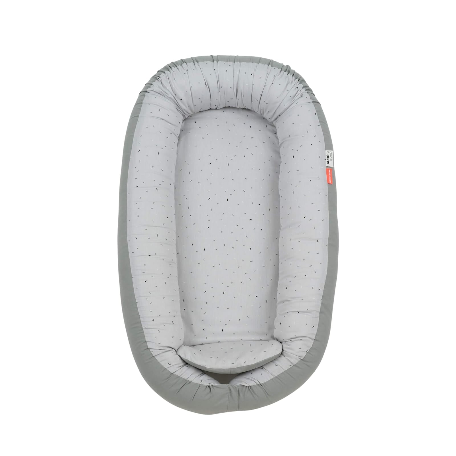 Cozy Baby Bed - Confetti Grey