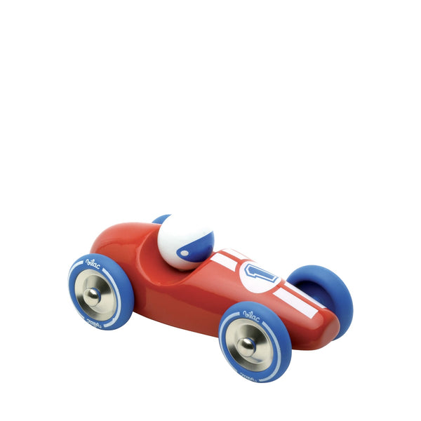 Vilac Wooden Large Race Car - Red