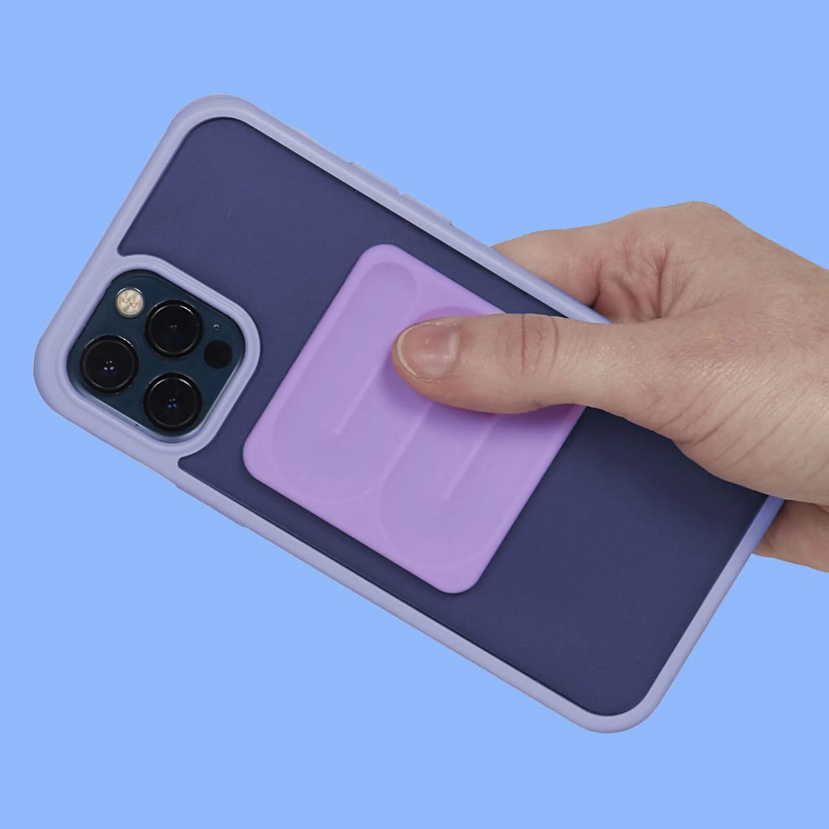 Slabs Silicone Sensory Sticker - Path Purple