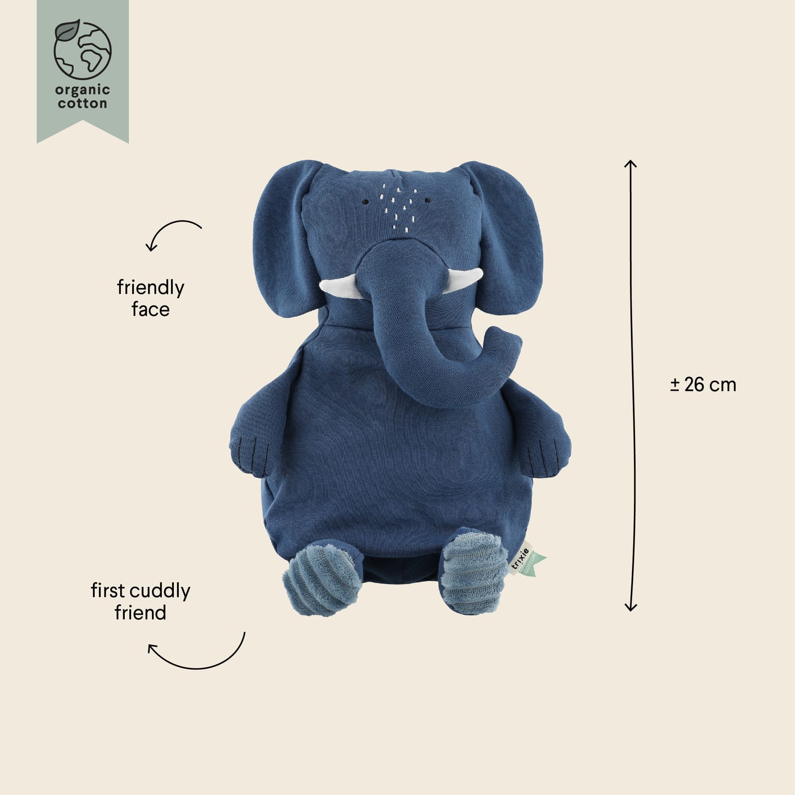 Plush Toy - Mrs Elephant