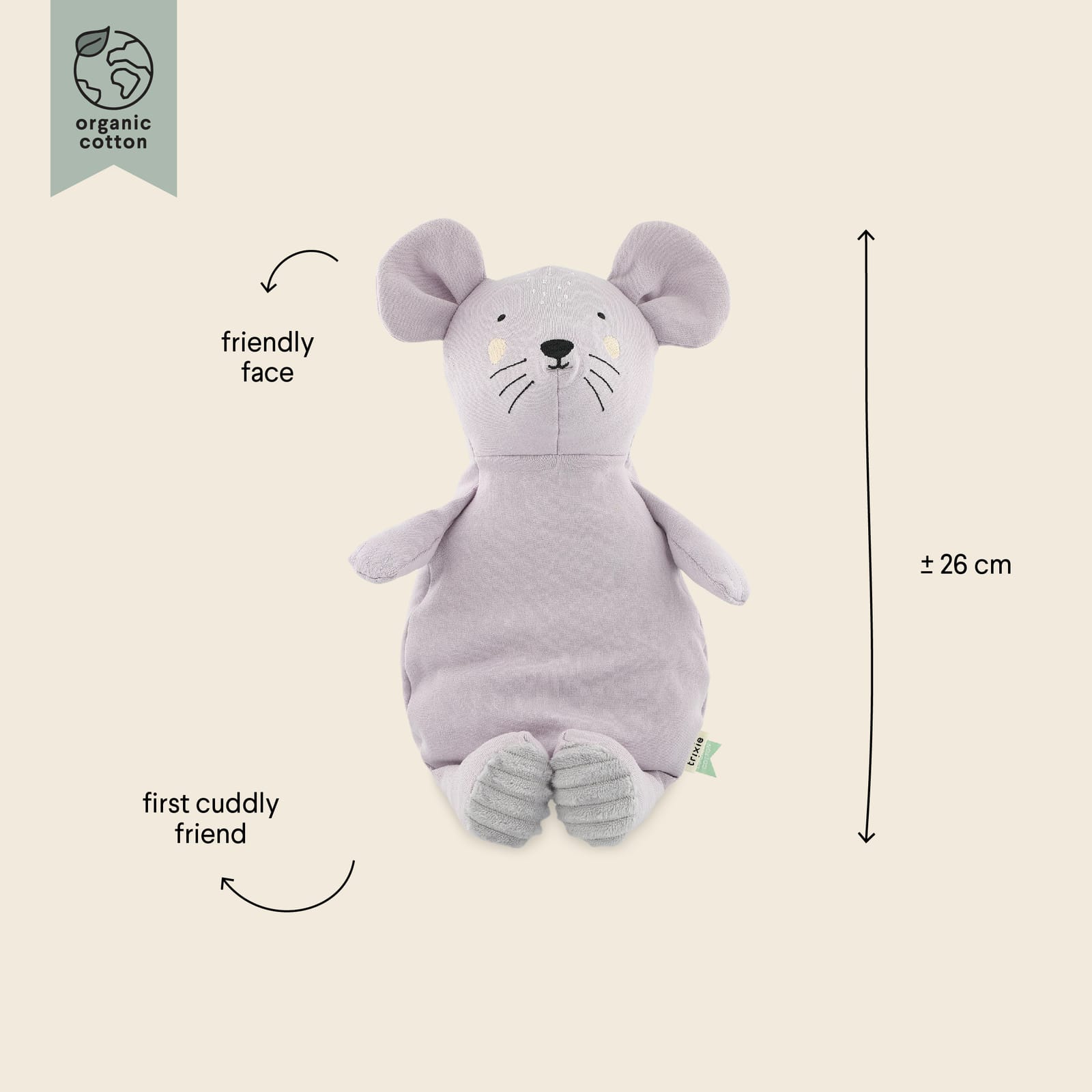 Plush Toy - Mrs Mouse