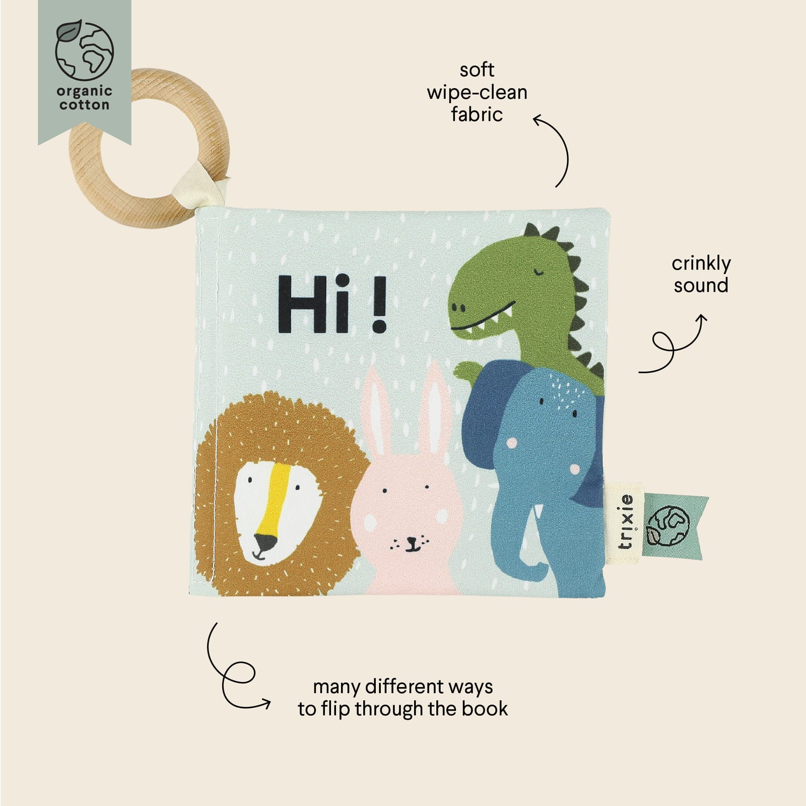 Soft Book - 4 Animals