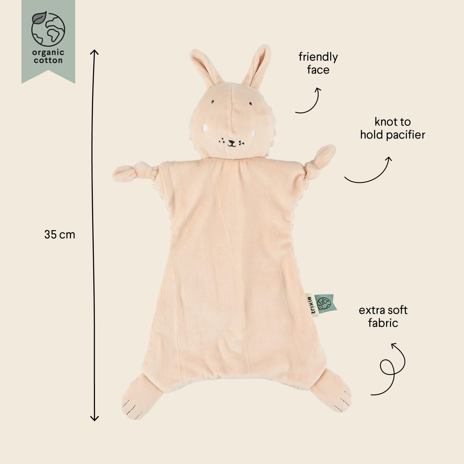 Baby Comforter - Mrs Rabbit