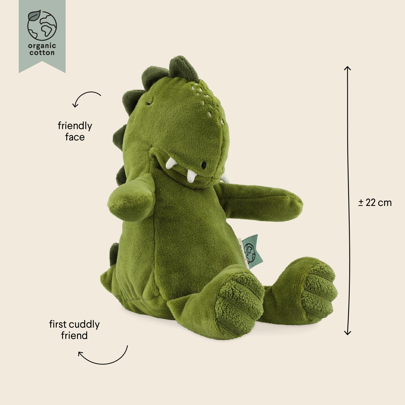 Plush Toy - Mr Dino Baby