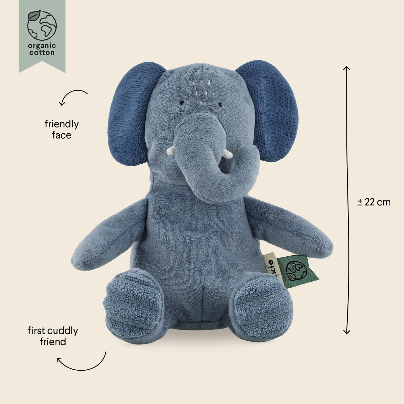 Plush Toy - Mrs Elephant Baby