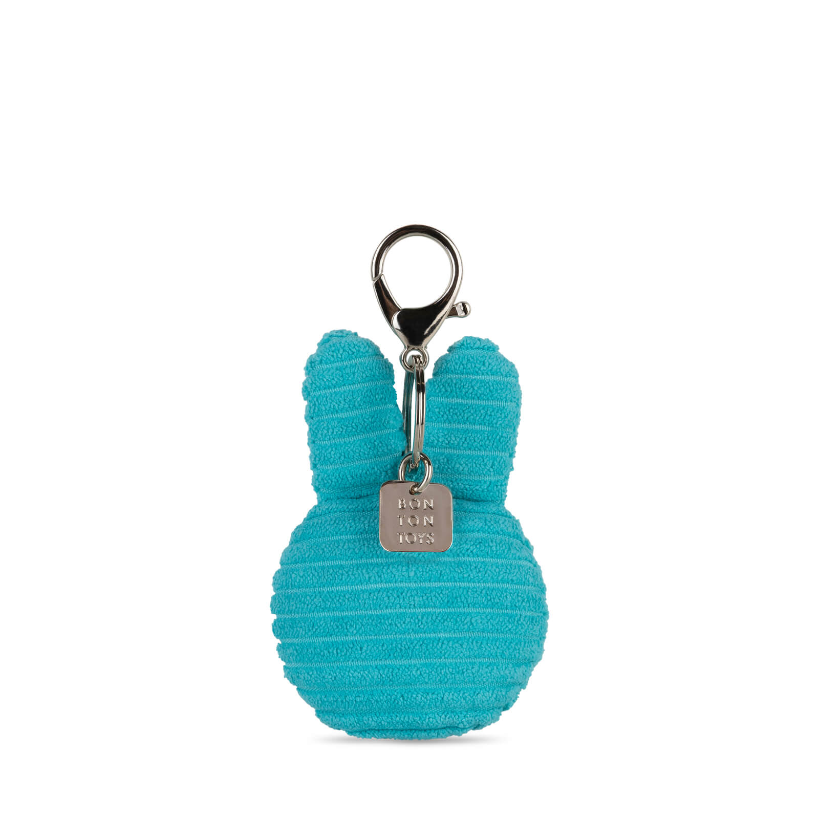 Miffy Flat Corduroy Keychain 10cm Plush - Teal