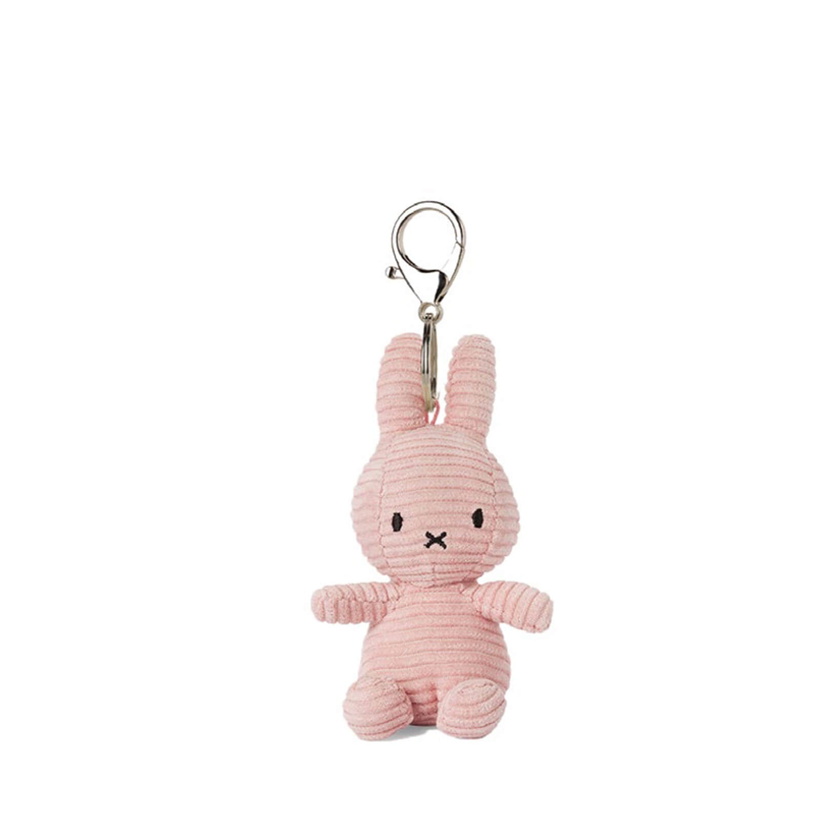 Miffy Corduroy Keychain 10cm Plush - Pink