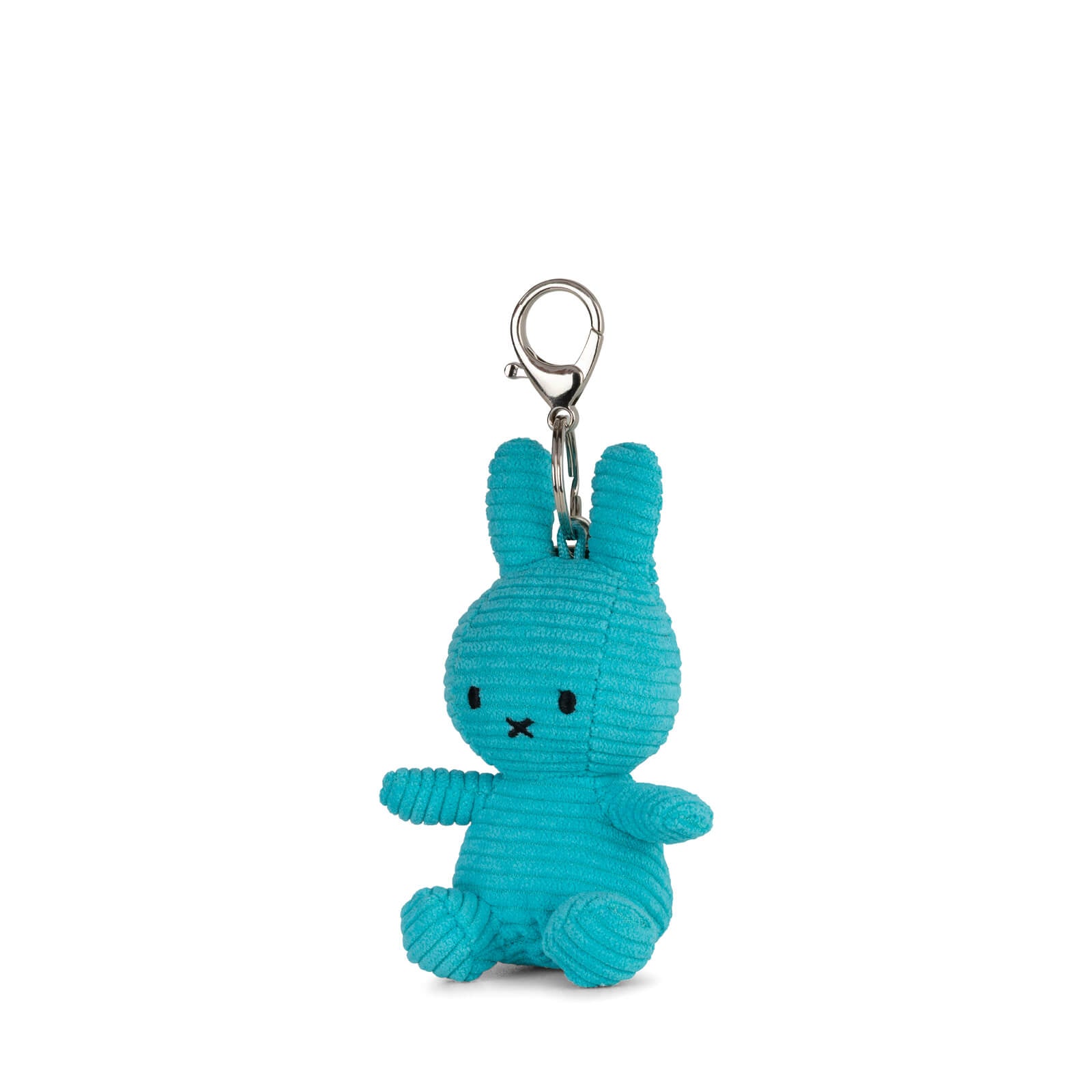 Miffy Corduroy Keychain 10cm Plush - Teal