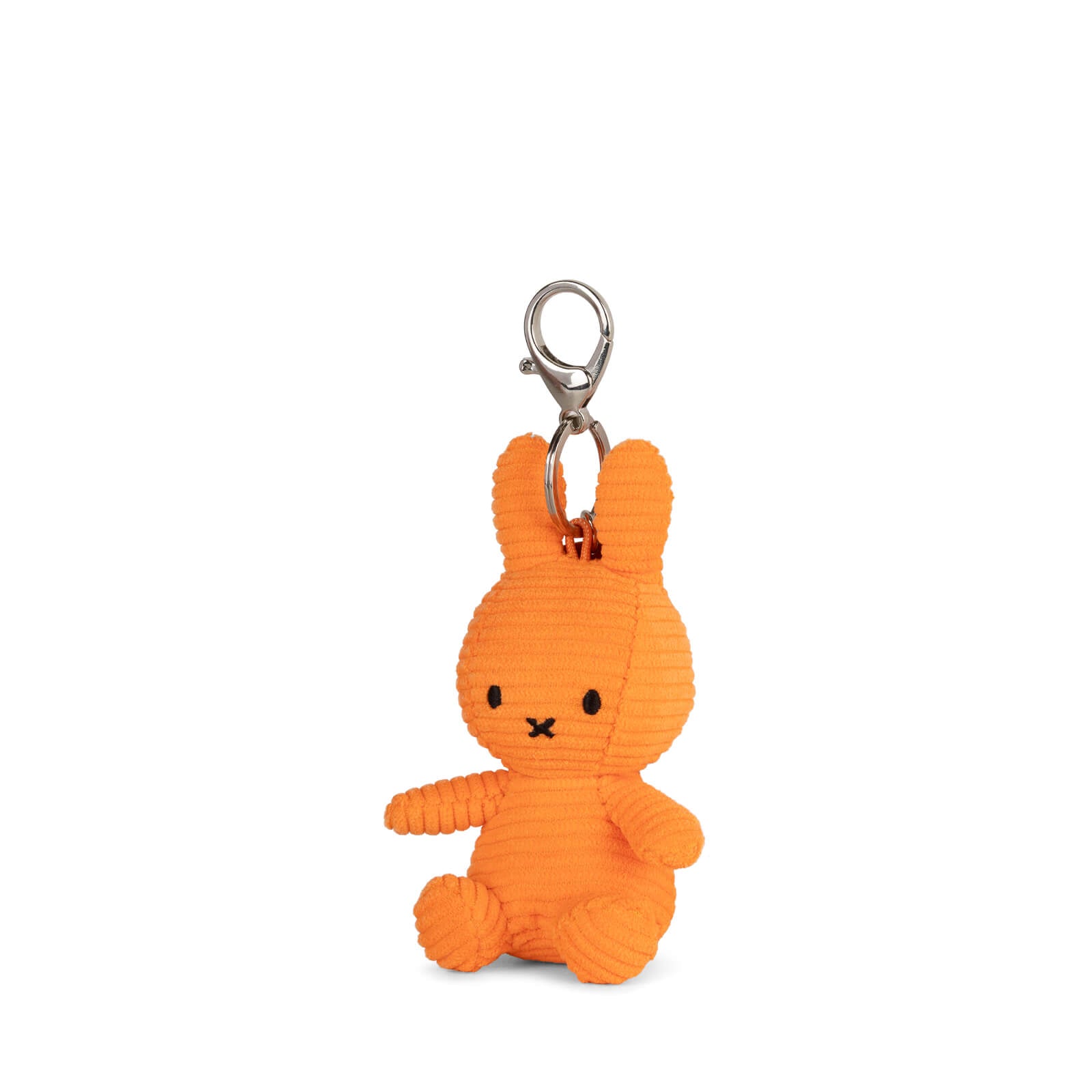 Miffy Corduroy Keychain 10cm Plush - Orange