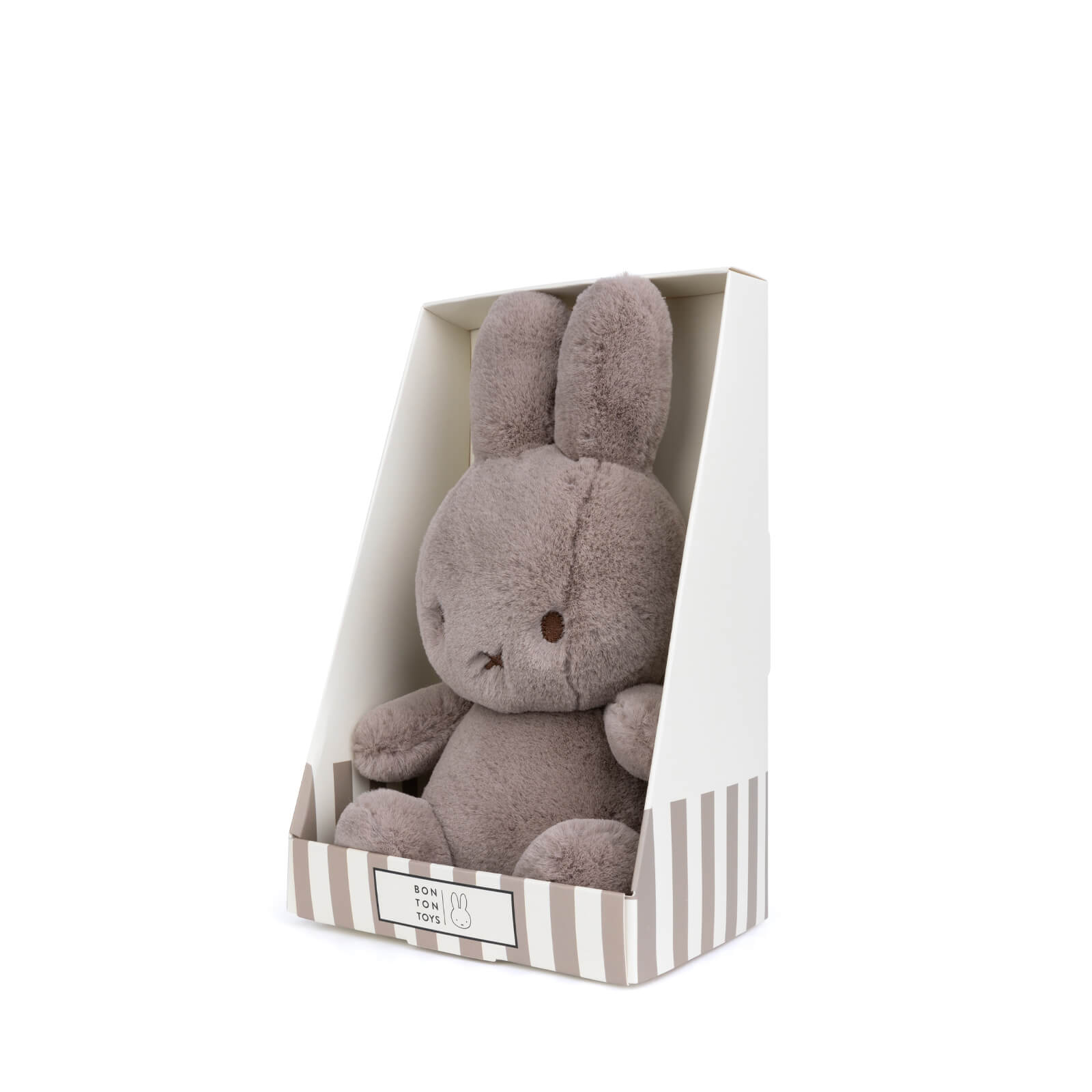 Miffy Cozy 23cm Plush Gift Boxed -Taupe