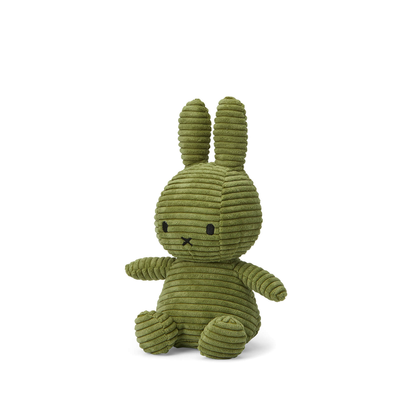 Miffy Corduroy 23cm Plush - Olive Green