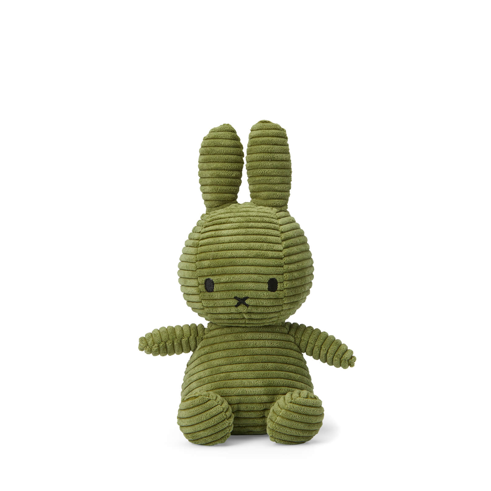 Miffy Corduroy 23cm Plush - Olive Green