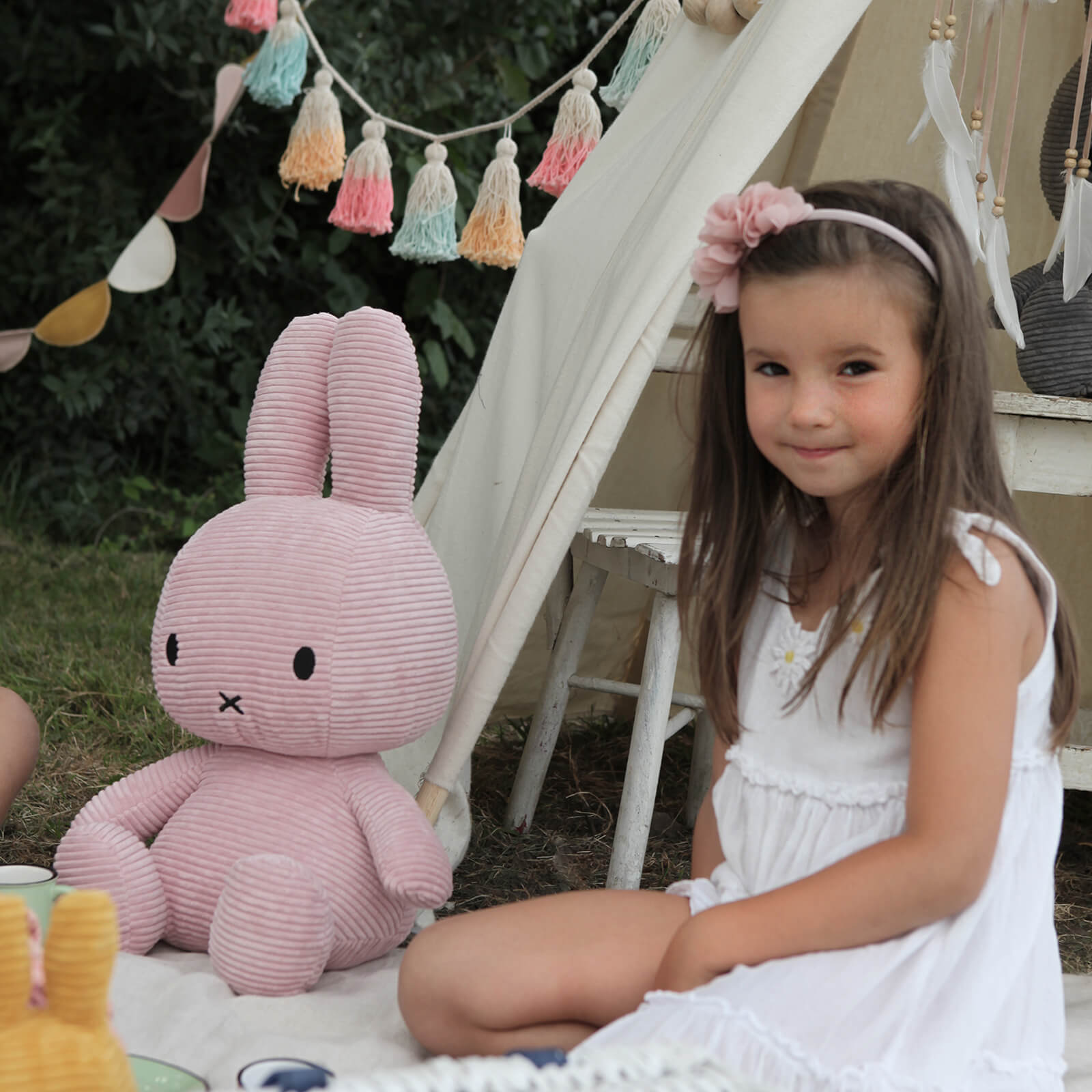 Miffy Corduroy 50 cm Plush - Pink