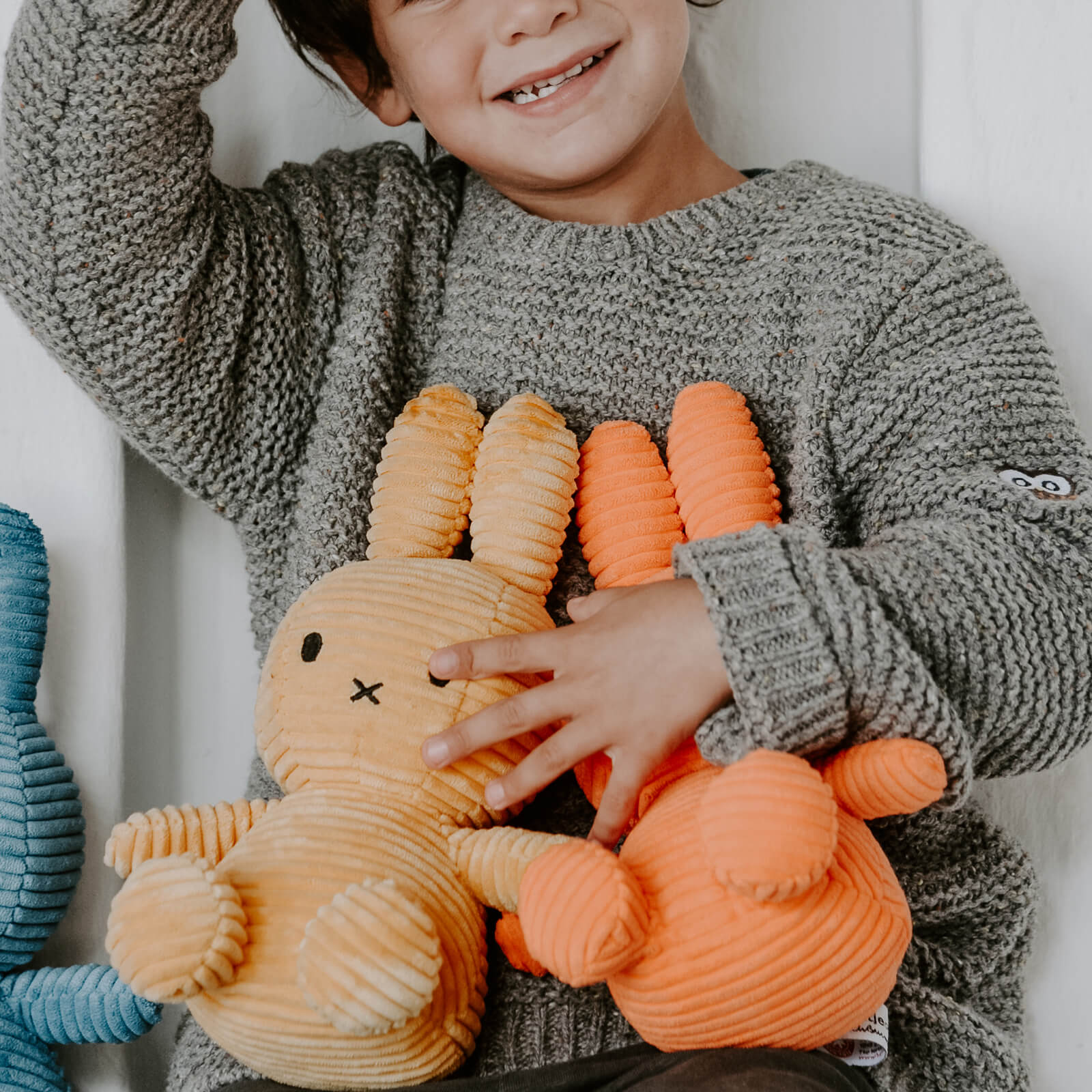 Miffy Corduroy 23cm Plush - Orange