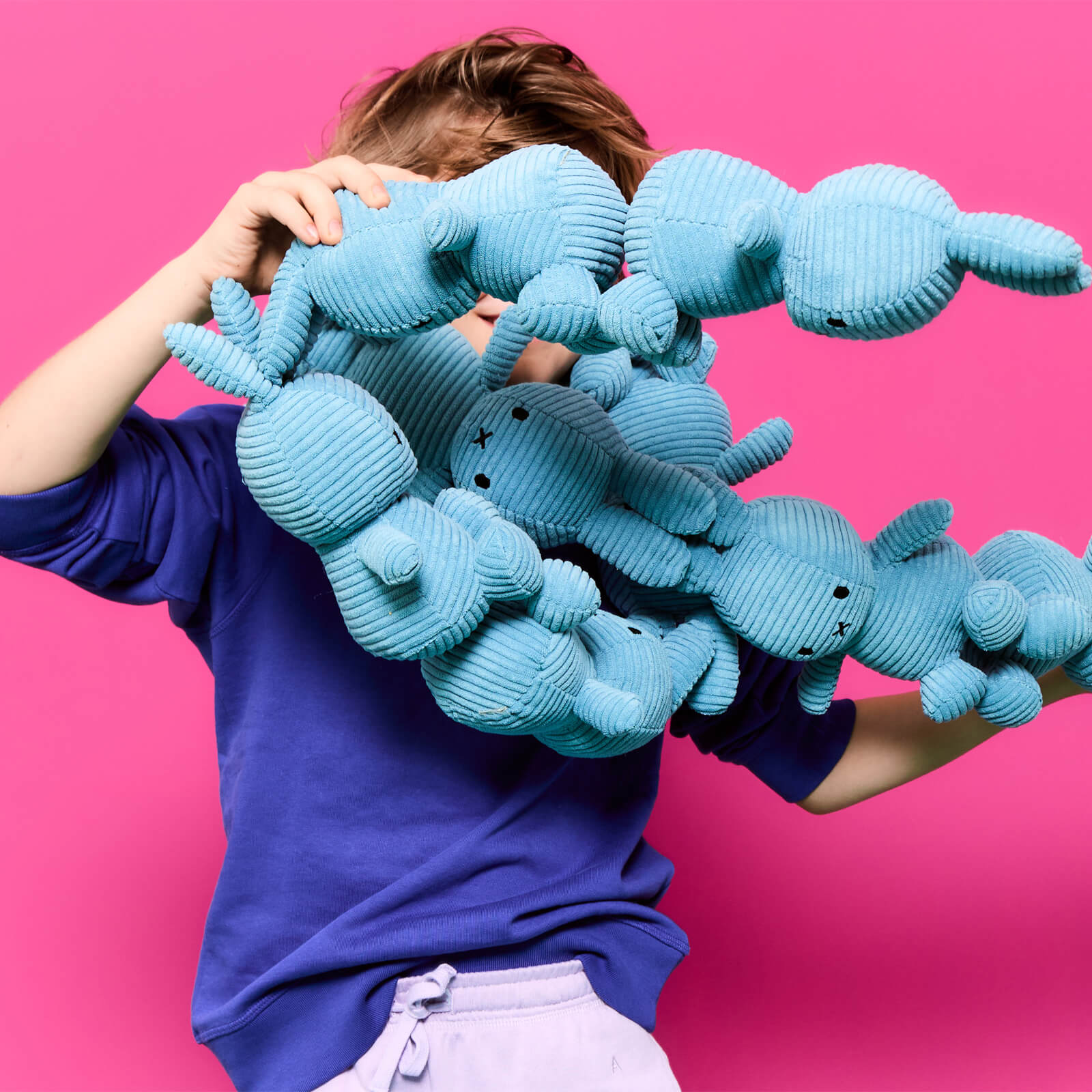 Miffy Corduroy 23cm Plush - Teal