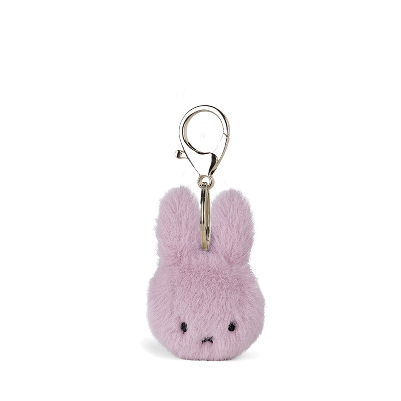 Miffy Fuzzy Keychain 8cm Plush - Lilac