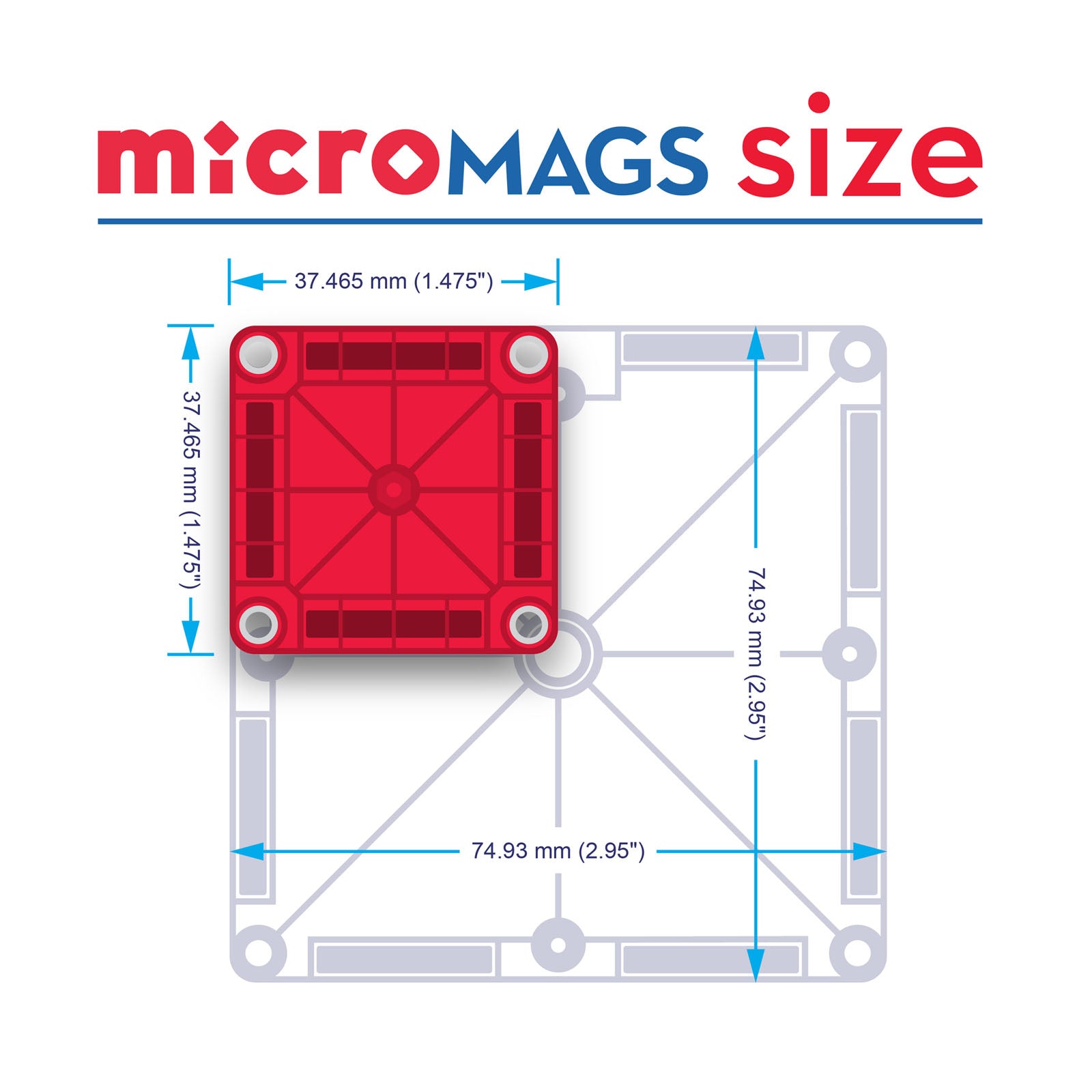 microMAGS - 70 Piece Set