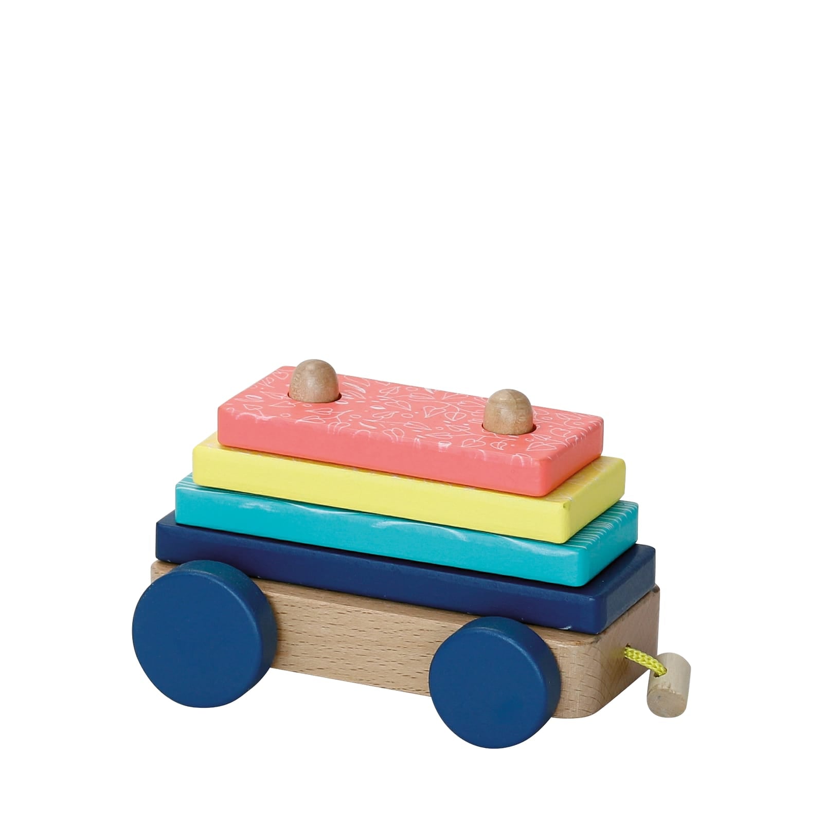 Wooden Stacking Train Set