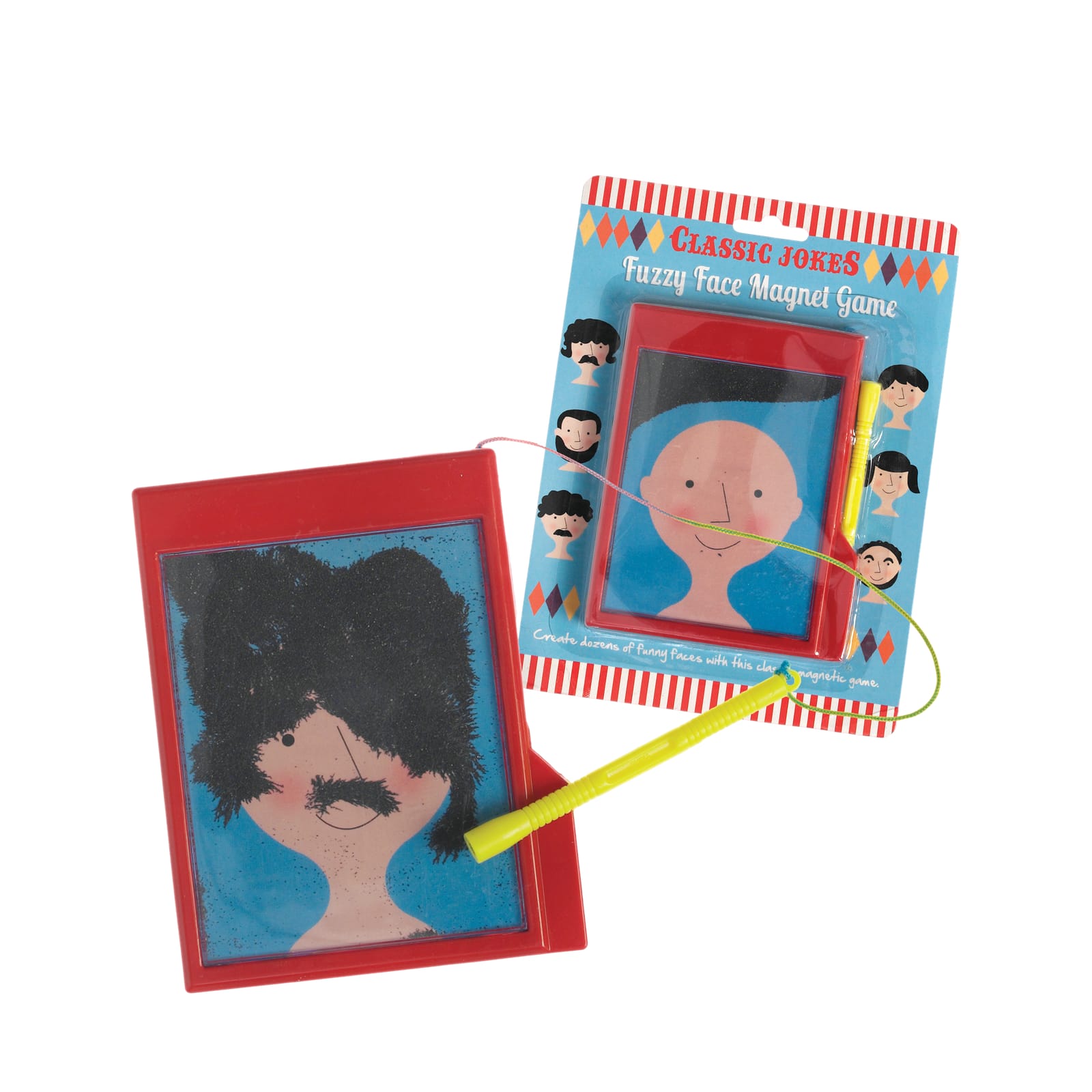 Fuzzy Face Magnet Toy