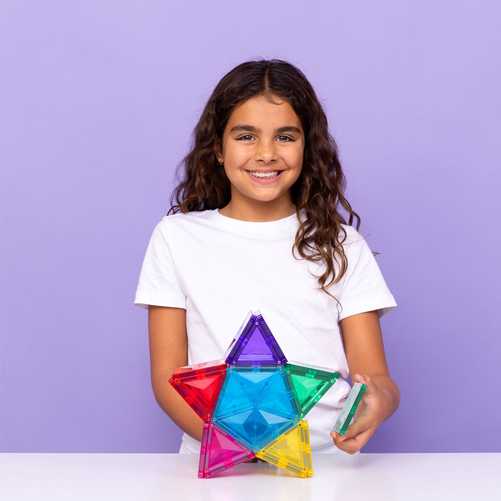 Magnetic Tiles Light Star Pack - 28 Pieces