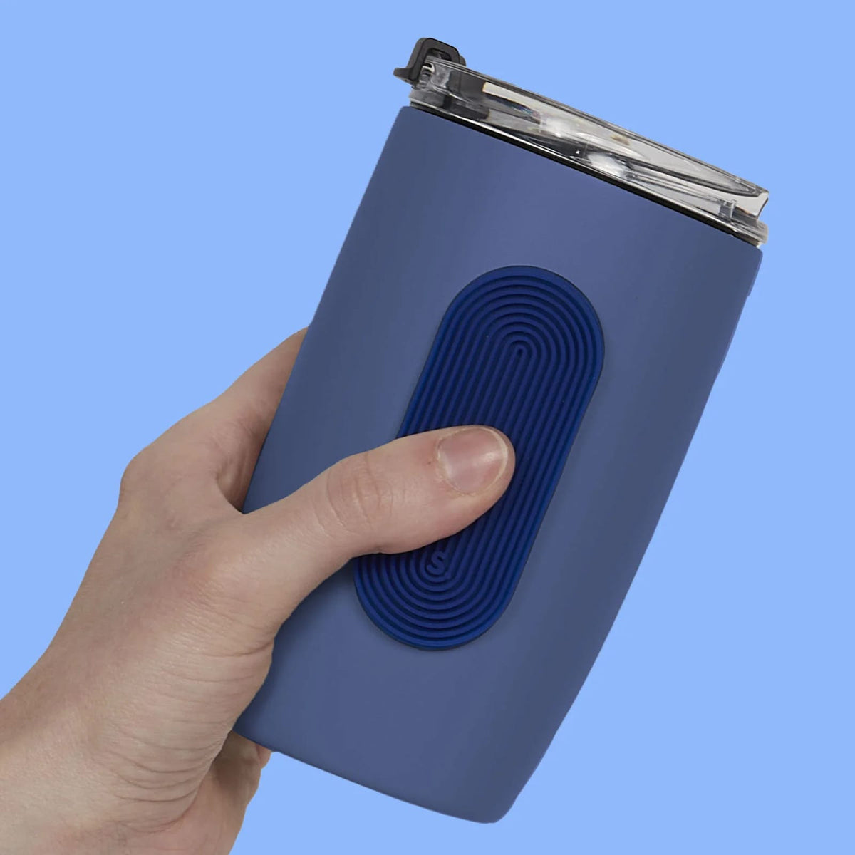Slabs Silicone Sensory Sticker - Groove Blue