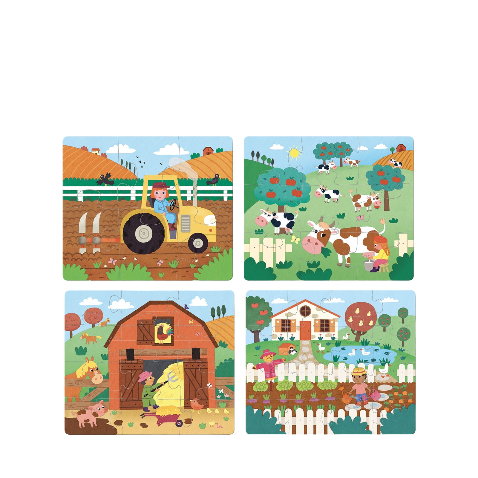 4 Evolution Puzzles - Farm