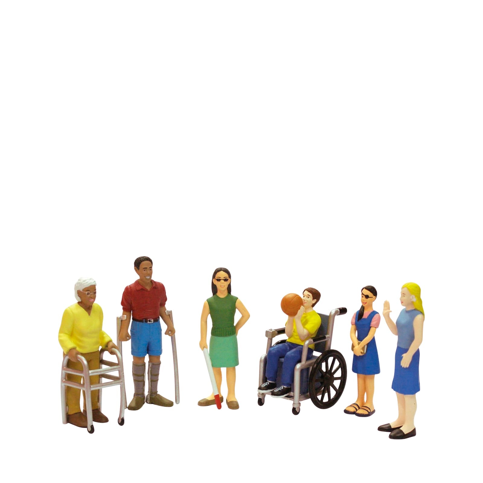 Handicapped Figures - 6 Pieces