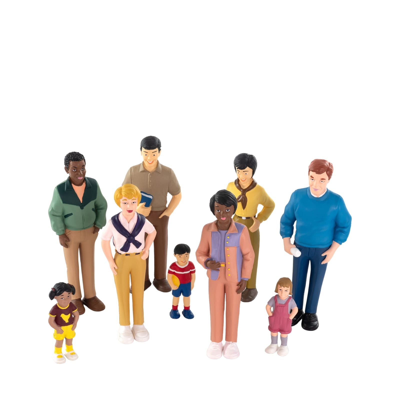 Diversity Ethnicity Figures - 9 Pieces