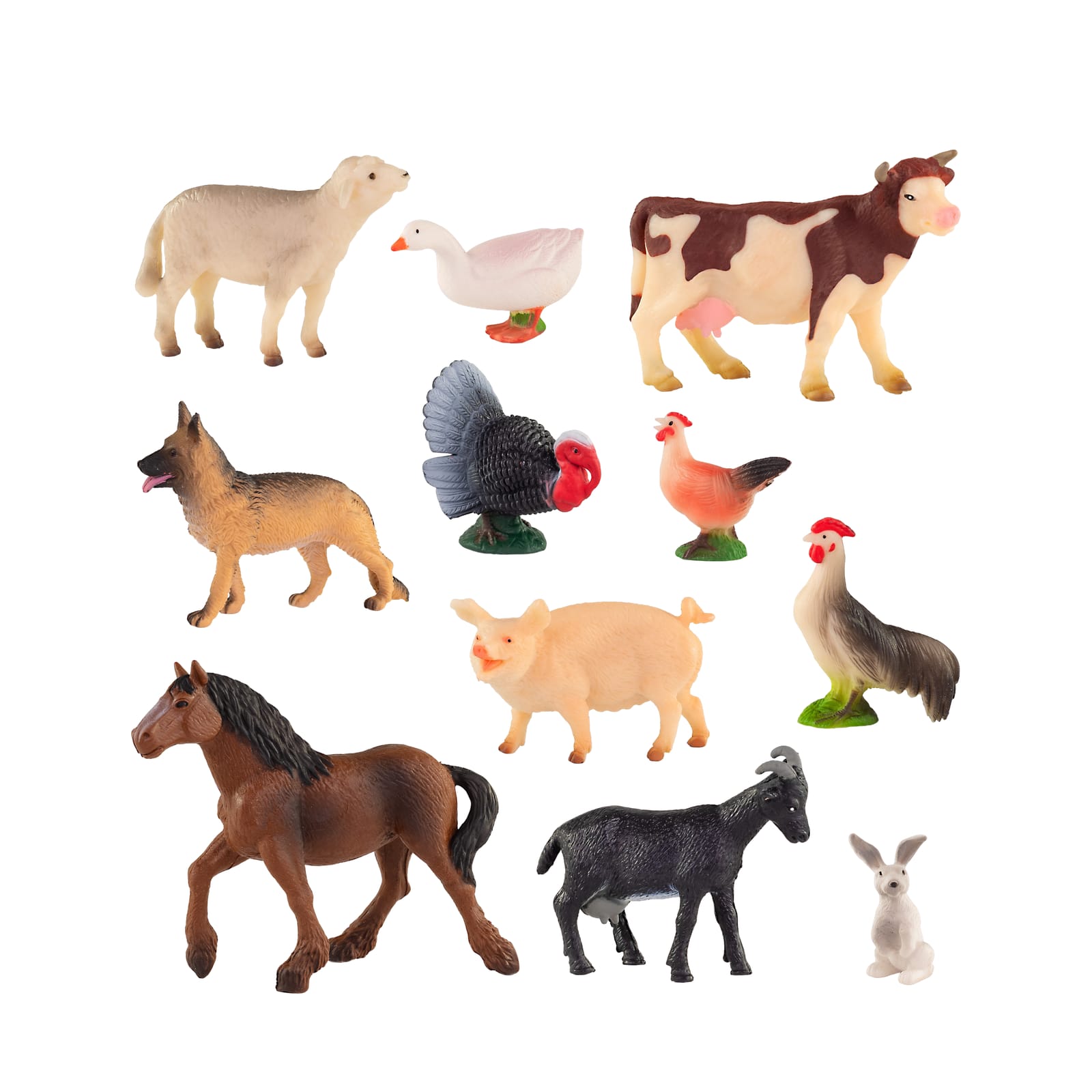 Farm Animals - 11 Pieces