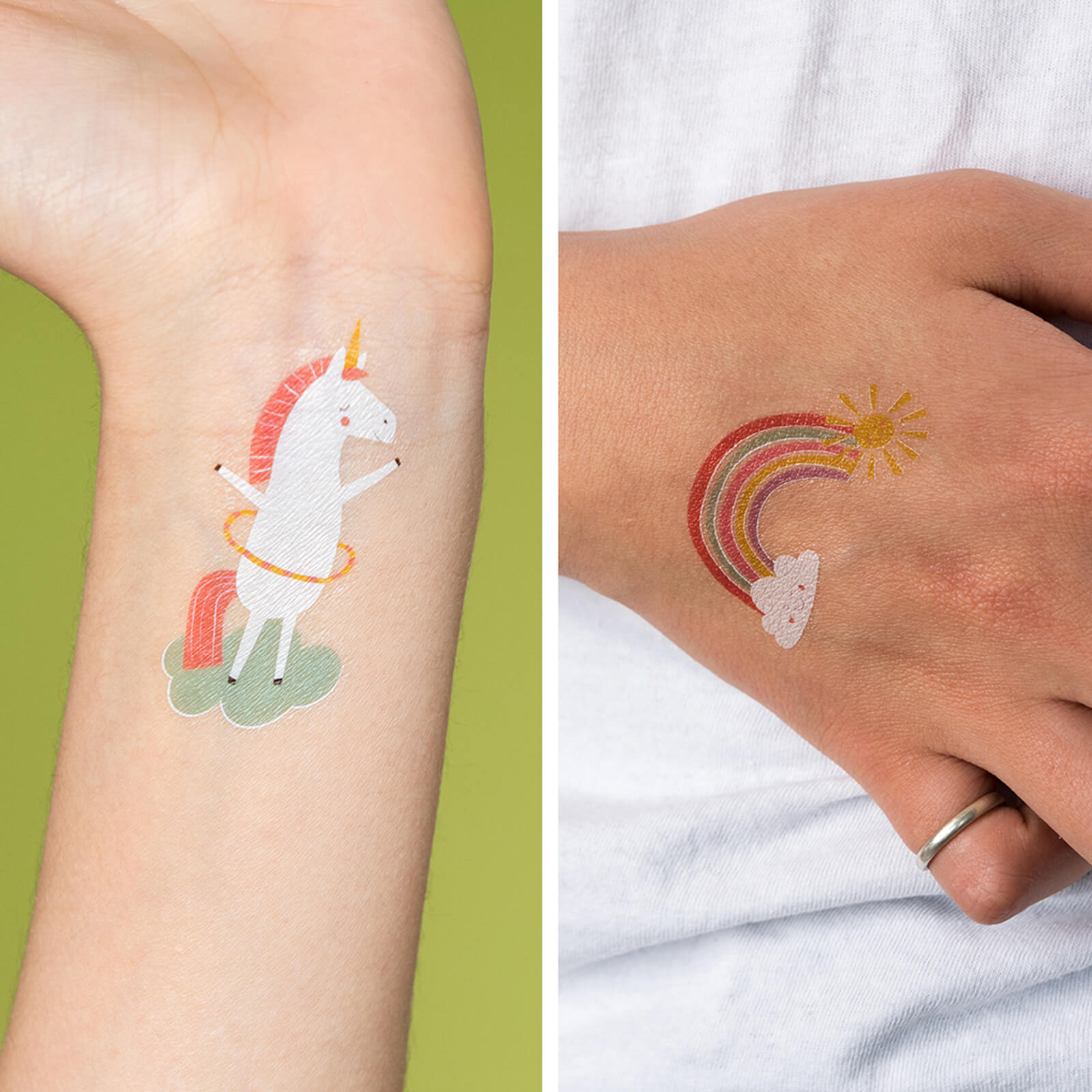 Temporary Tattoos - Magical Unicorn