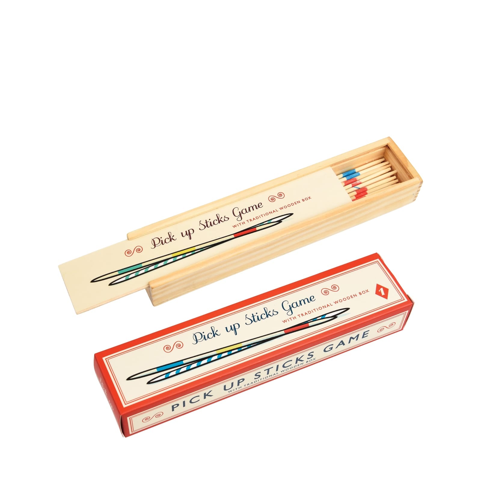 Wooden Pick Up Sticks Game