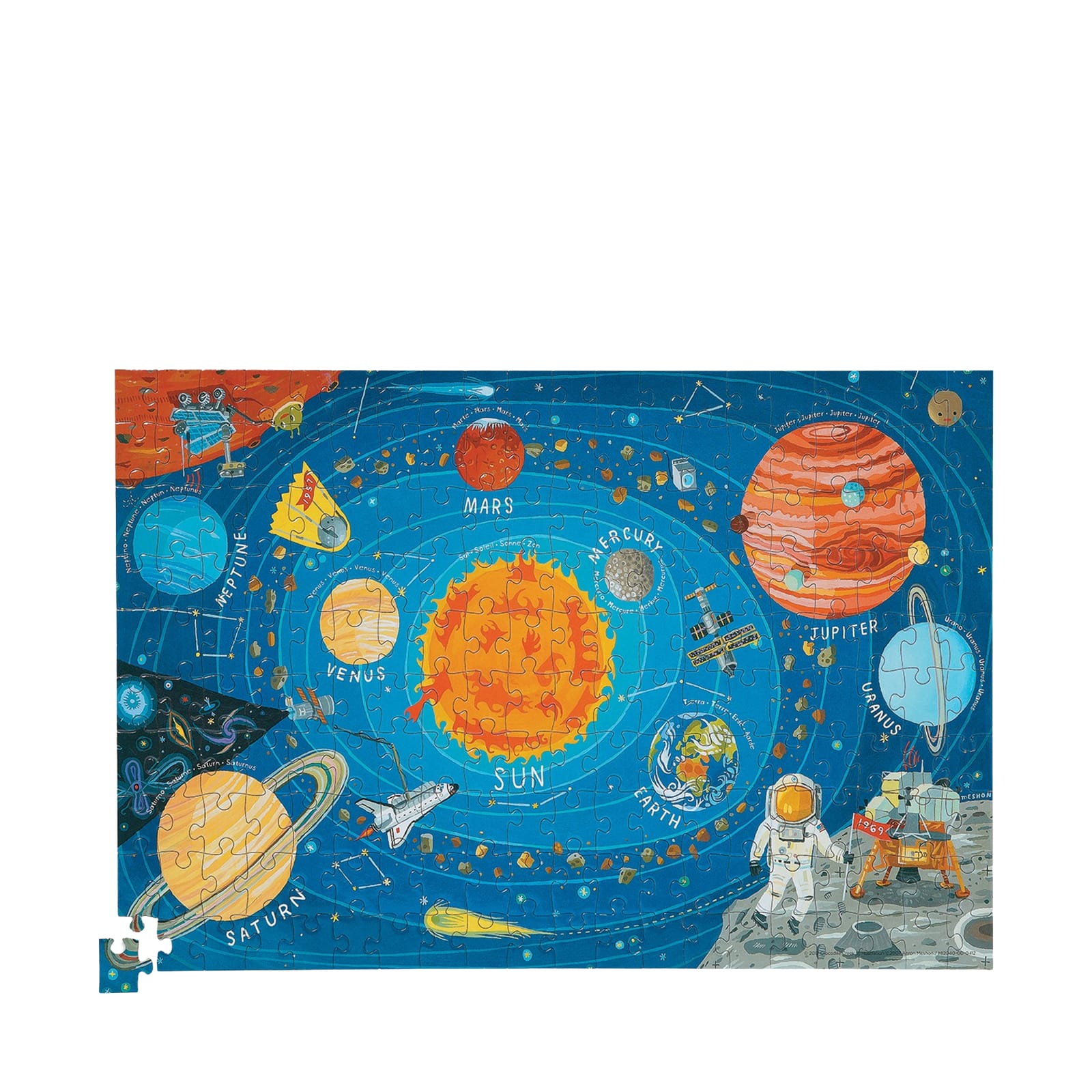 Space - 200 Piece Puzzle & Poster