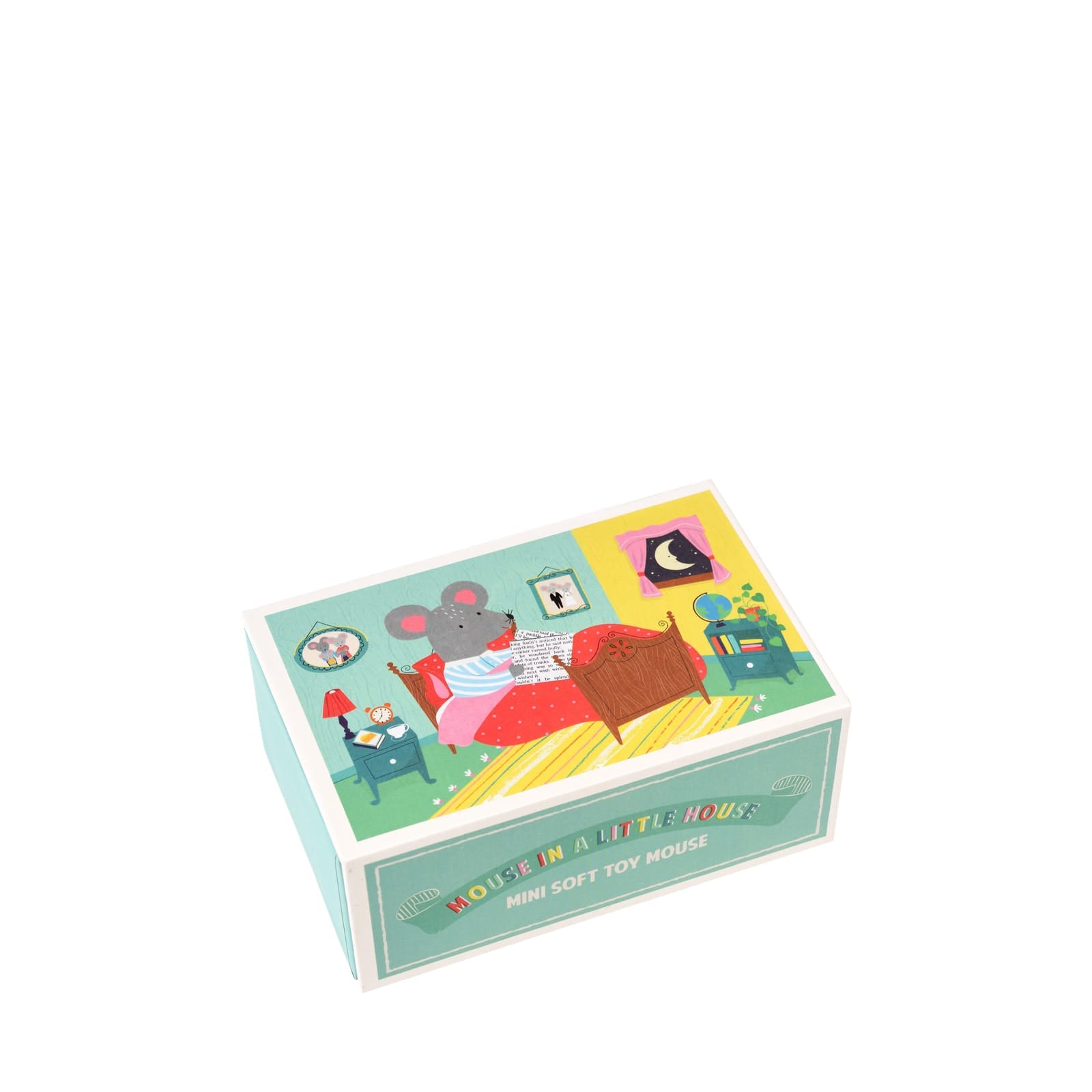 Soft Toy In a Little Box - Mouse In a House