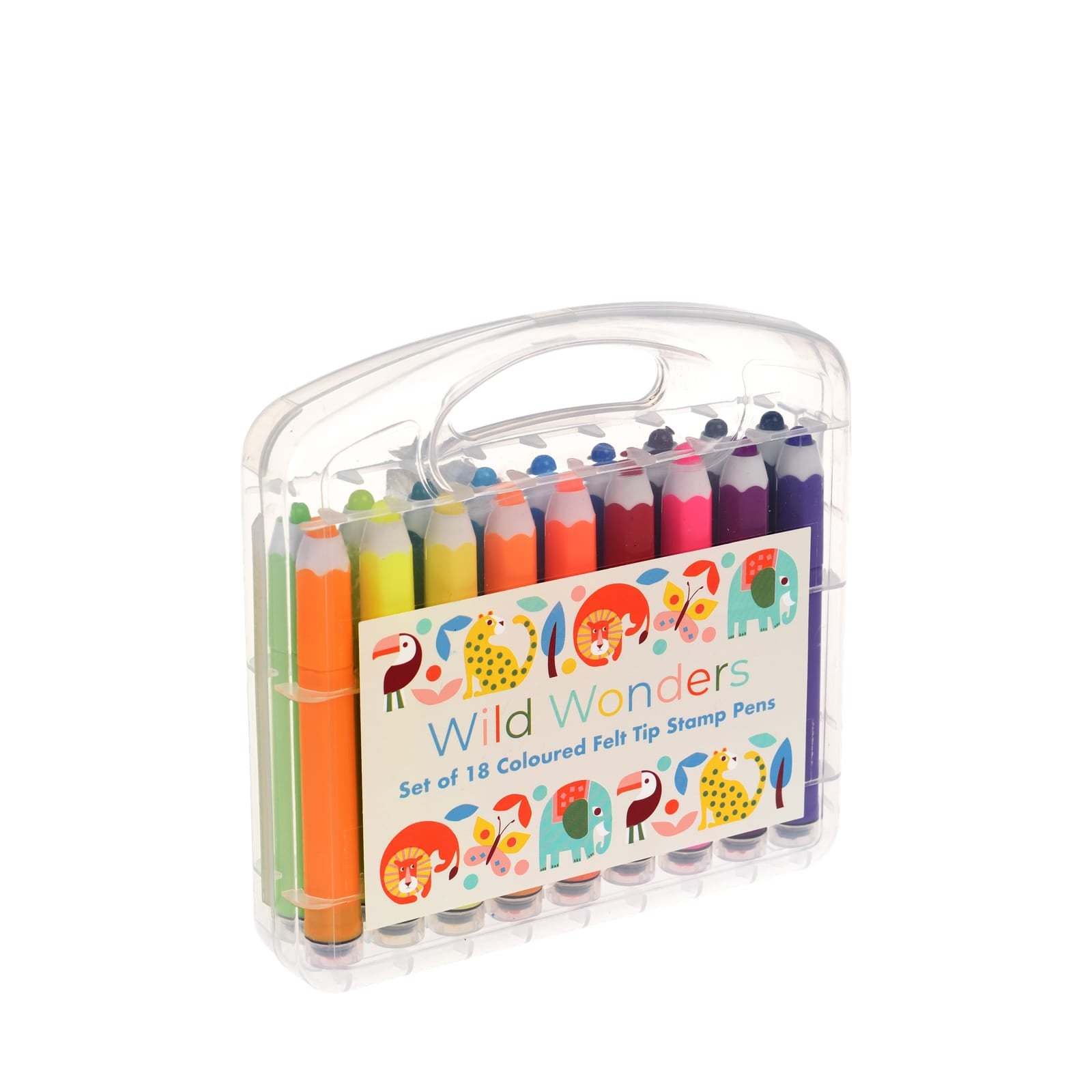 Felt Tip Stamp Pens - Wild Wonders