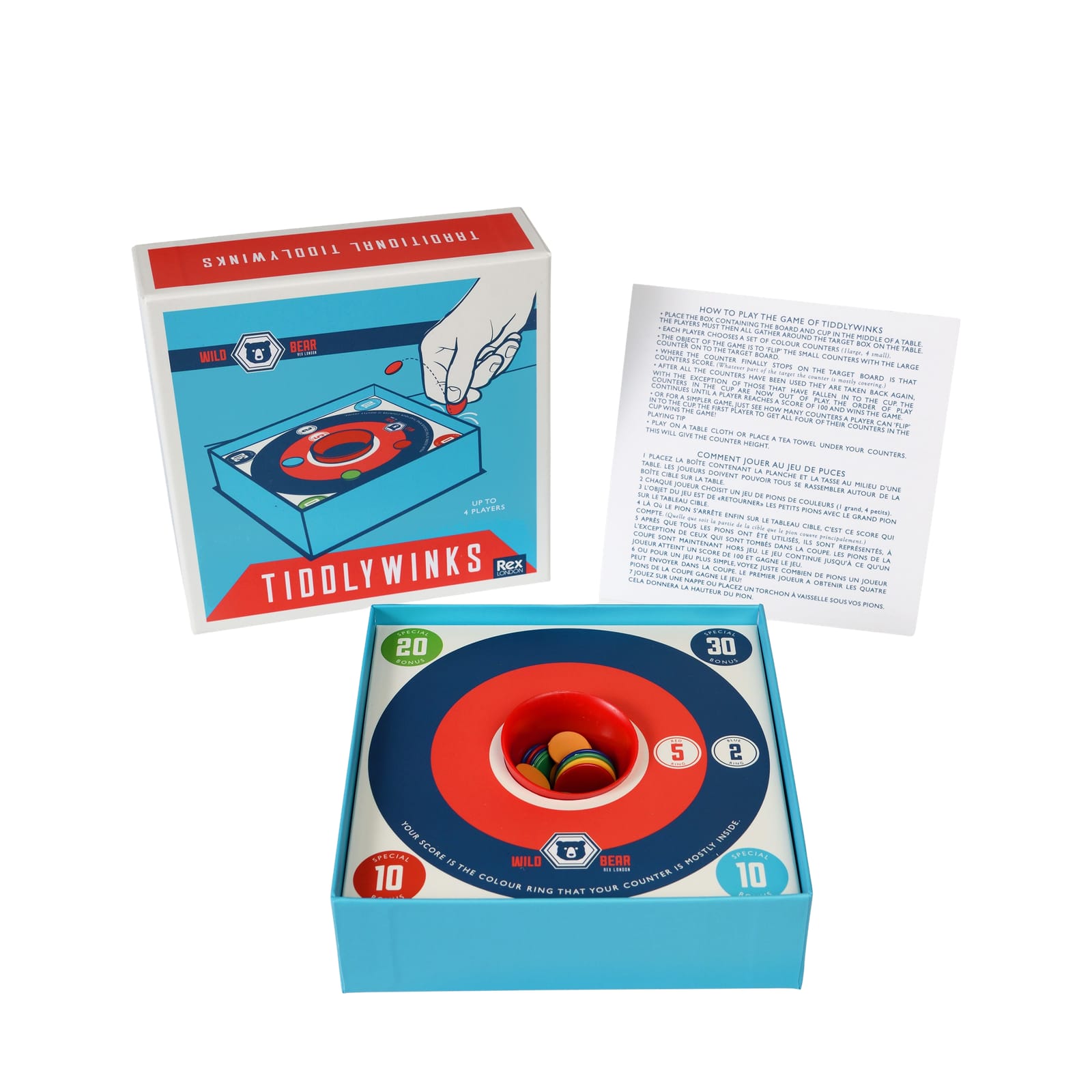 Tiddlywinks Game - Wild Bear
