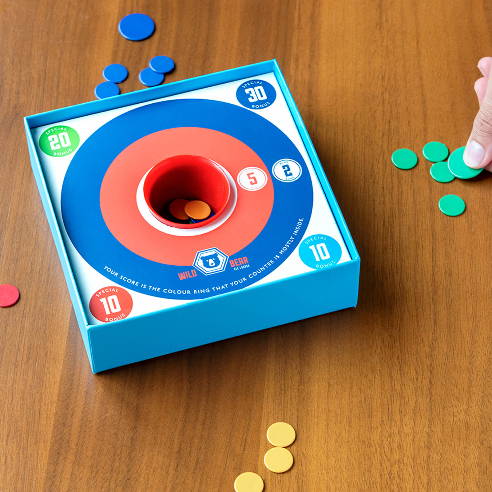 Tiddlywinks Game - Wild Bear