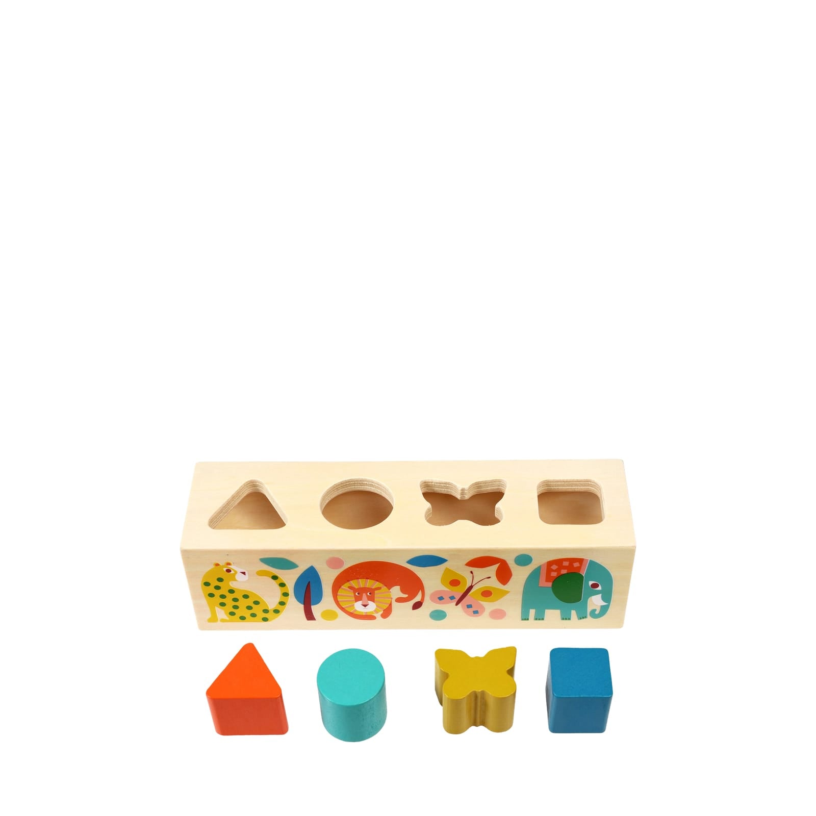 Wooden Shape Sorter - Wild Wonders