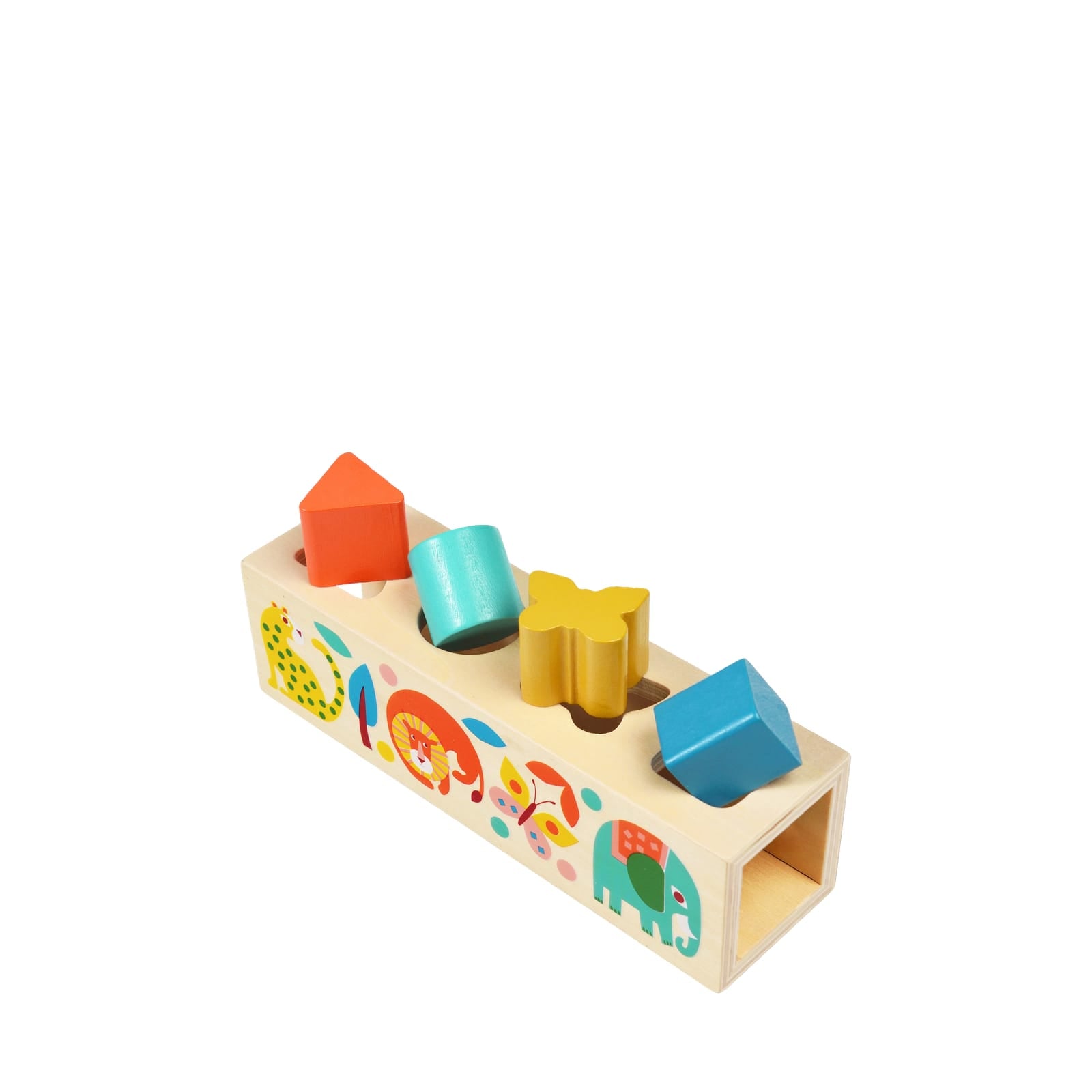 Wooden Shape Sorter - Wild Wonders