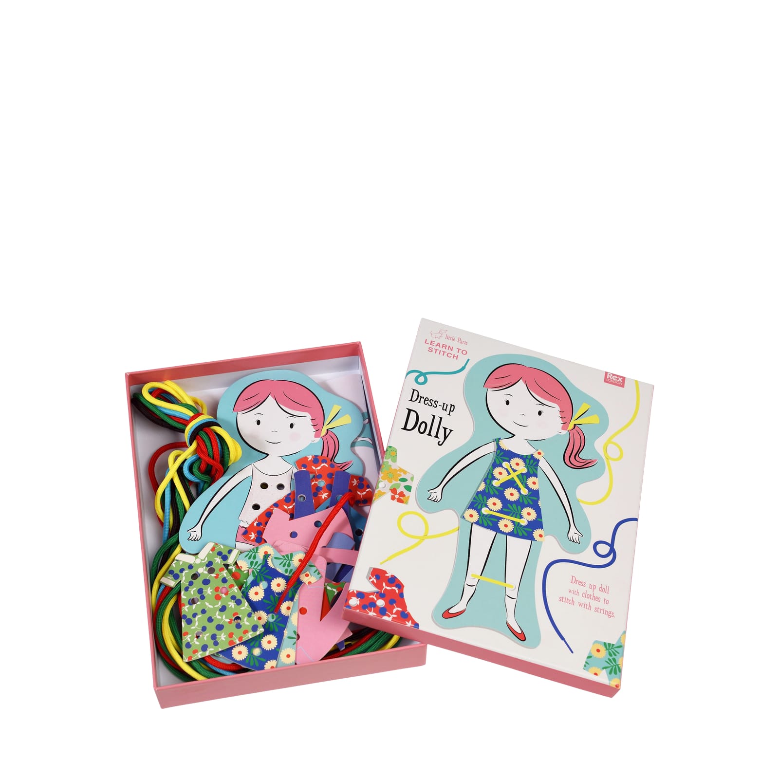 Learn To Stitch Dress-Up Dolly Kit