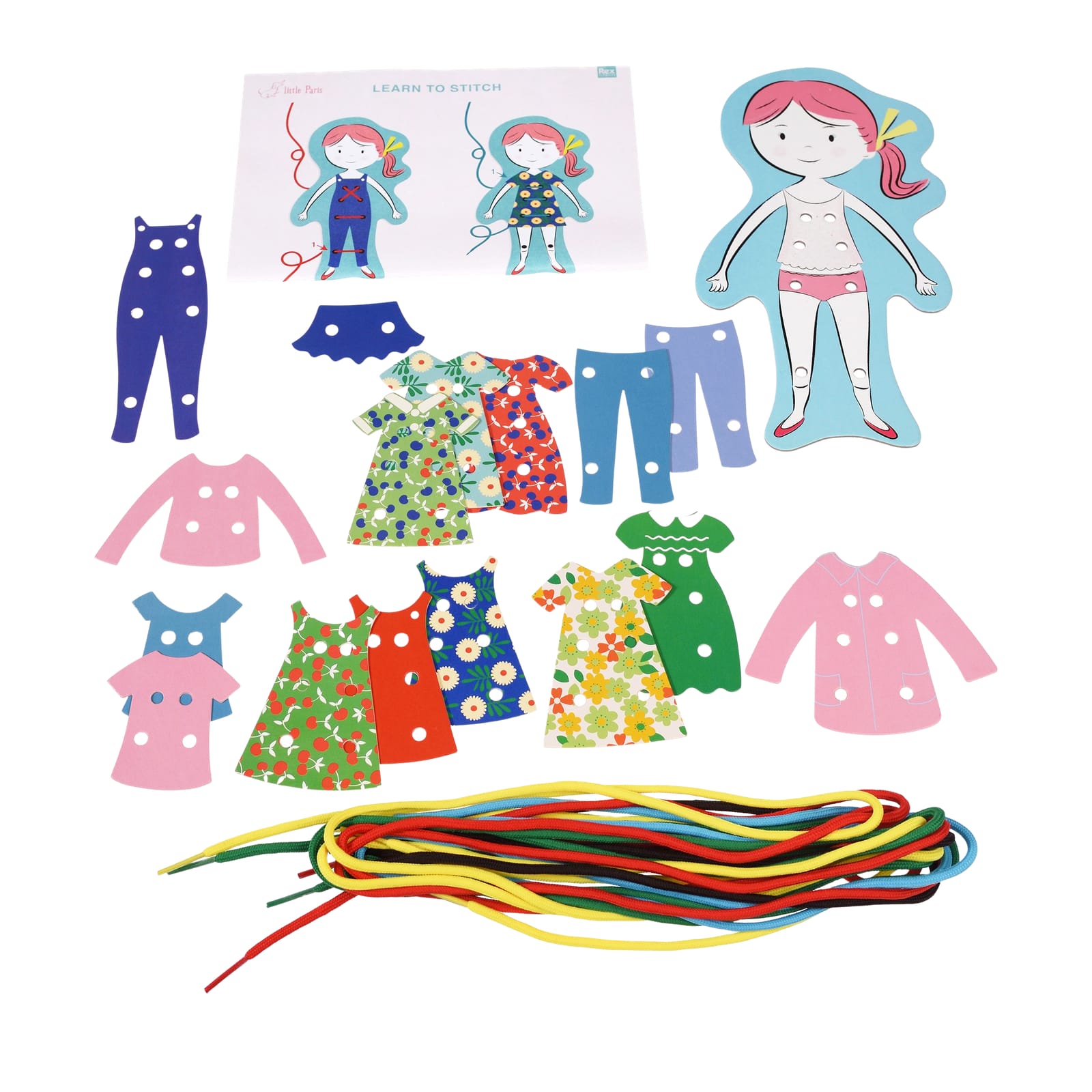Learn To Stitch Dress-Up Dolly Kit