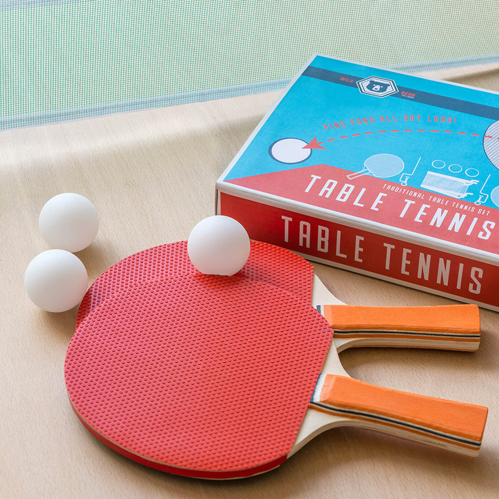 Table Tennis Set - Wild Bear