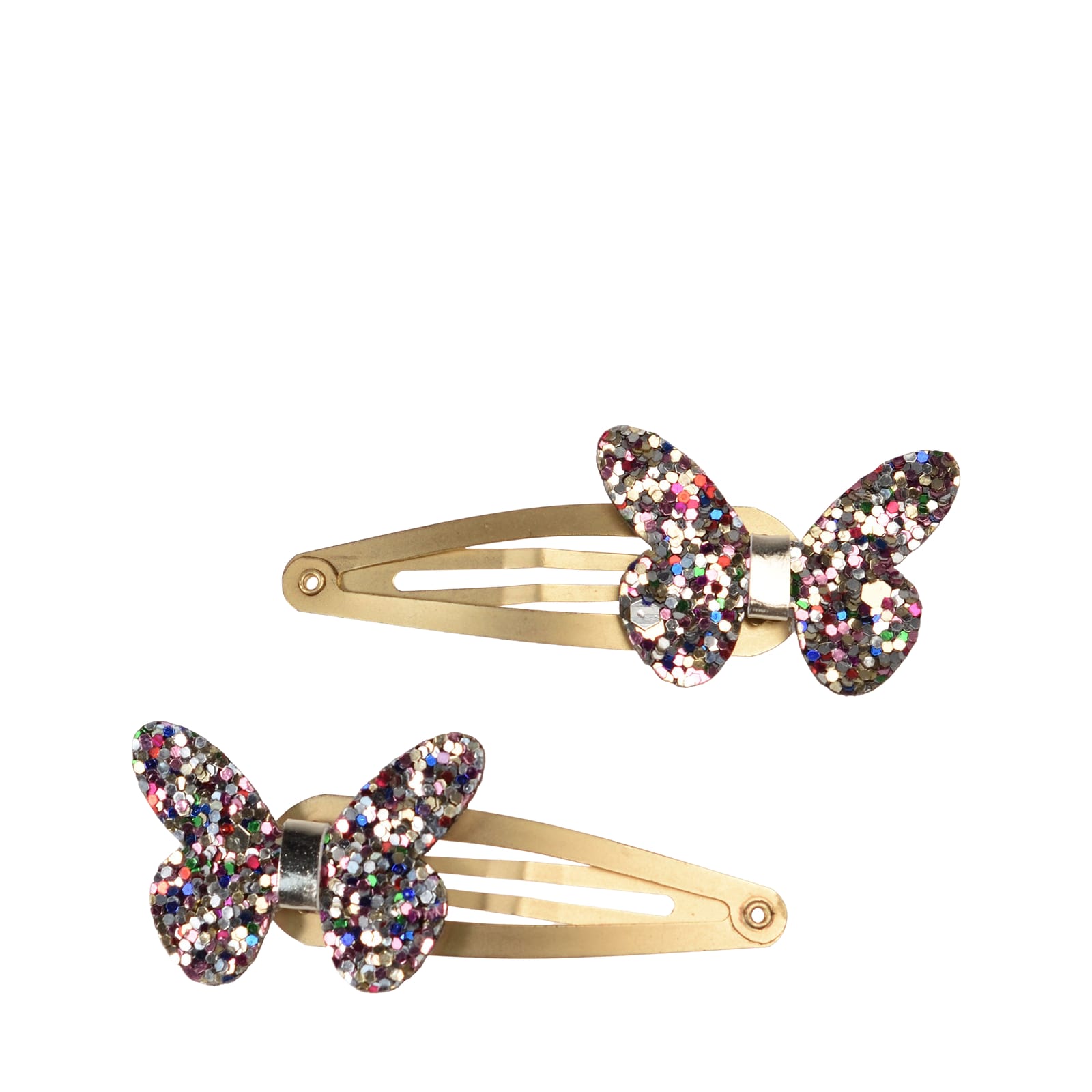 Glitter Butterfly Hair Clips - Fairies In The Garden