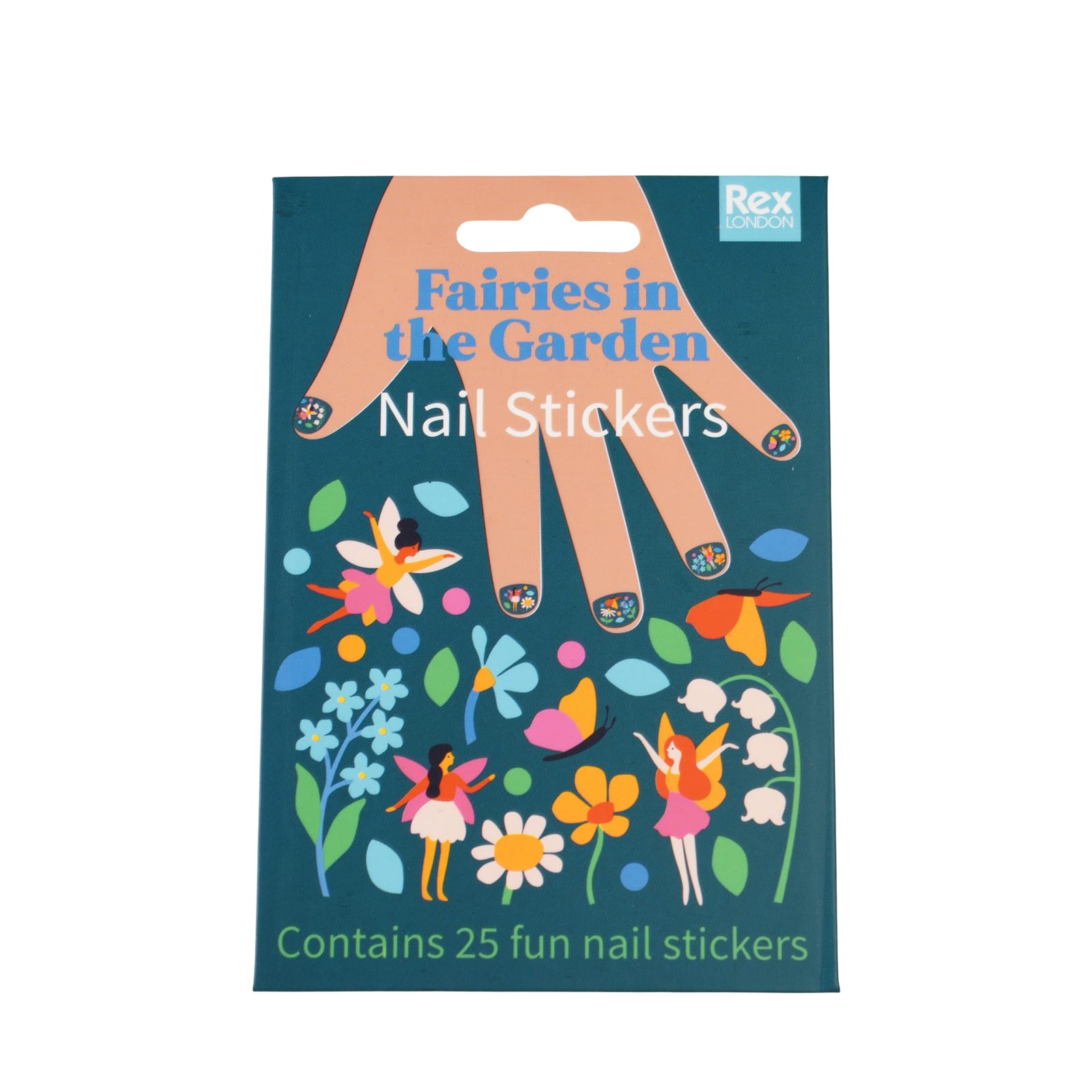 Nail Stickers Pack of 25 - Fairies In The Garden
