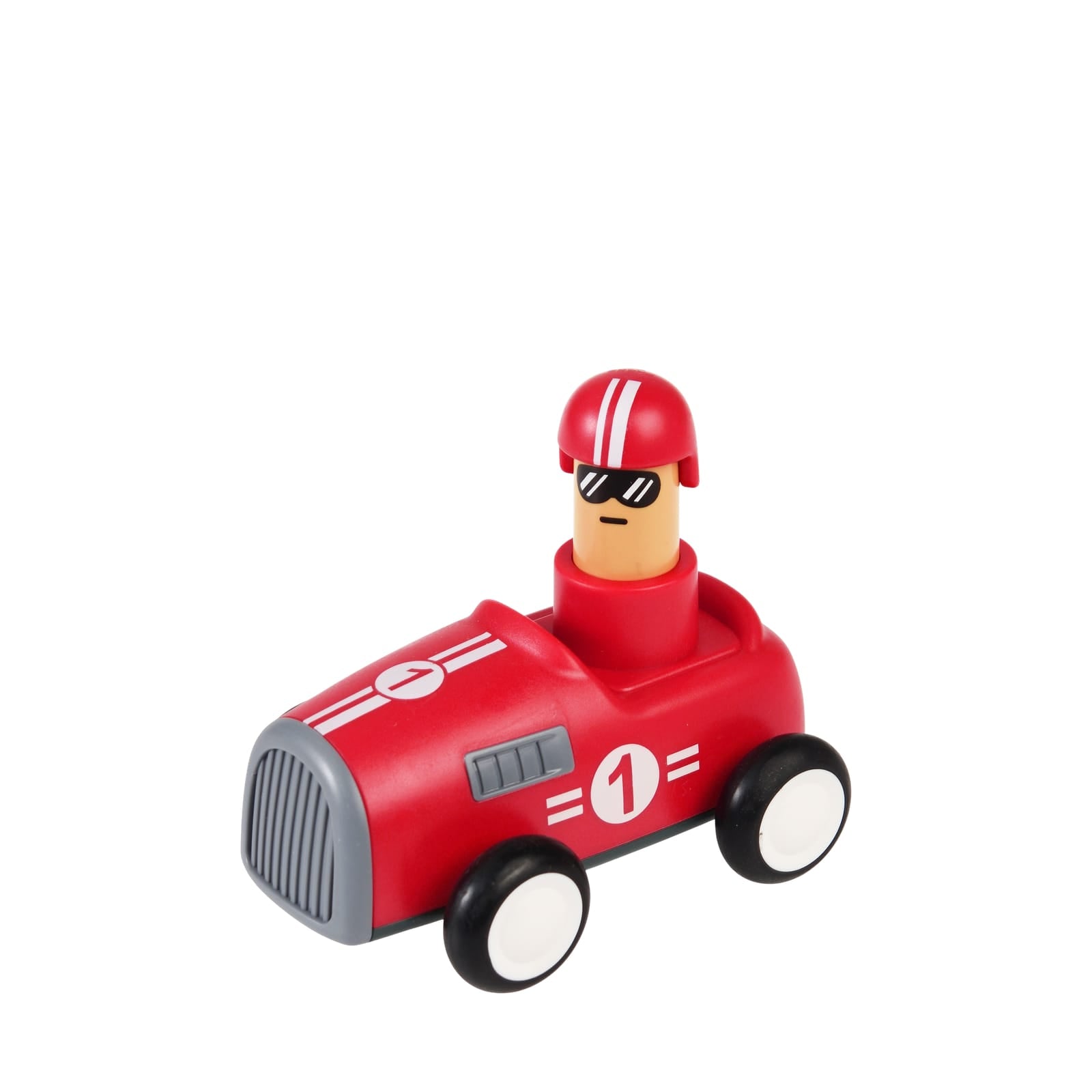 Push Down and Go Racing Car - Red