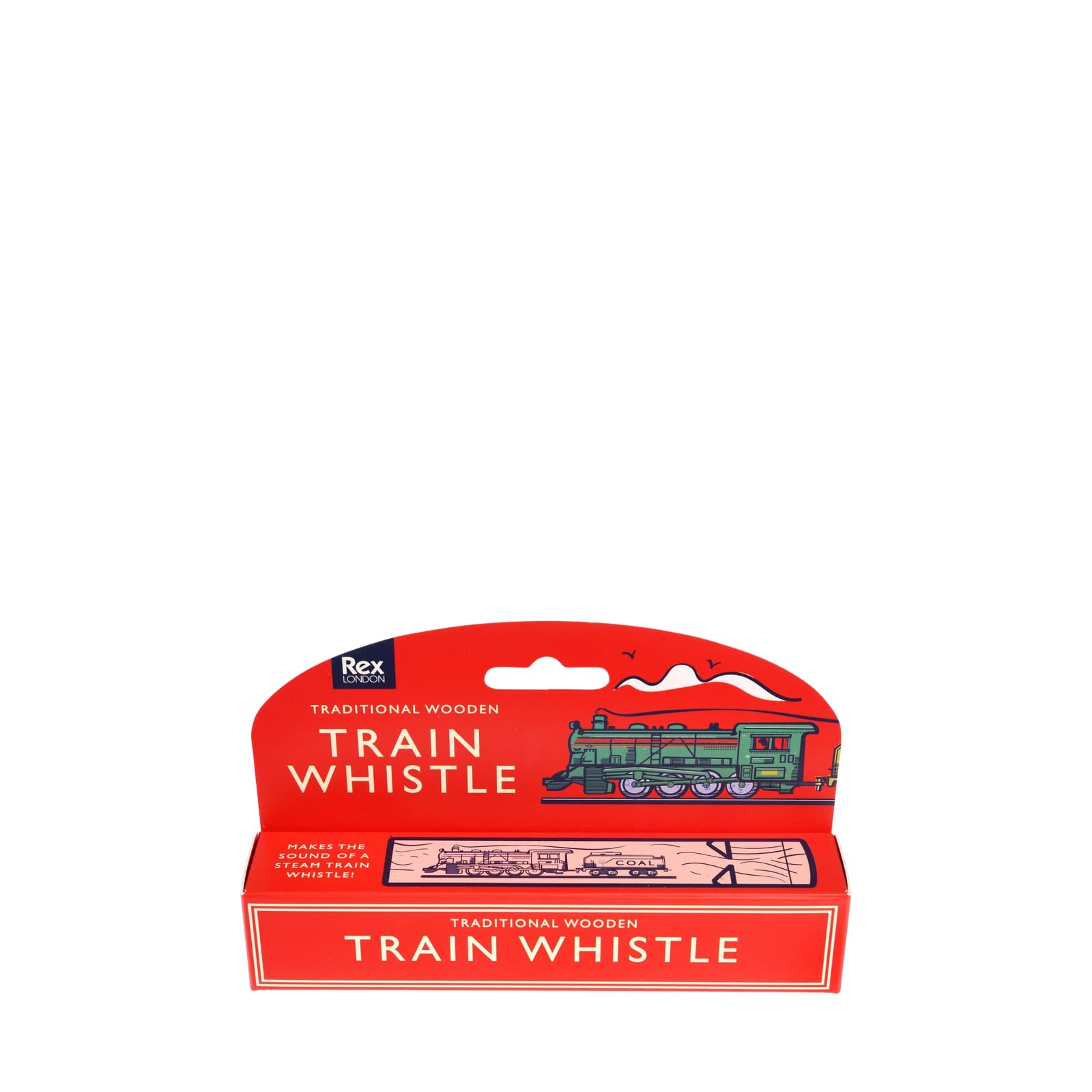 Traditional Wooden Train Whistle