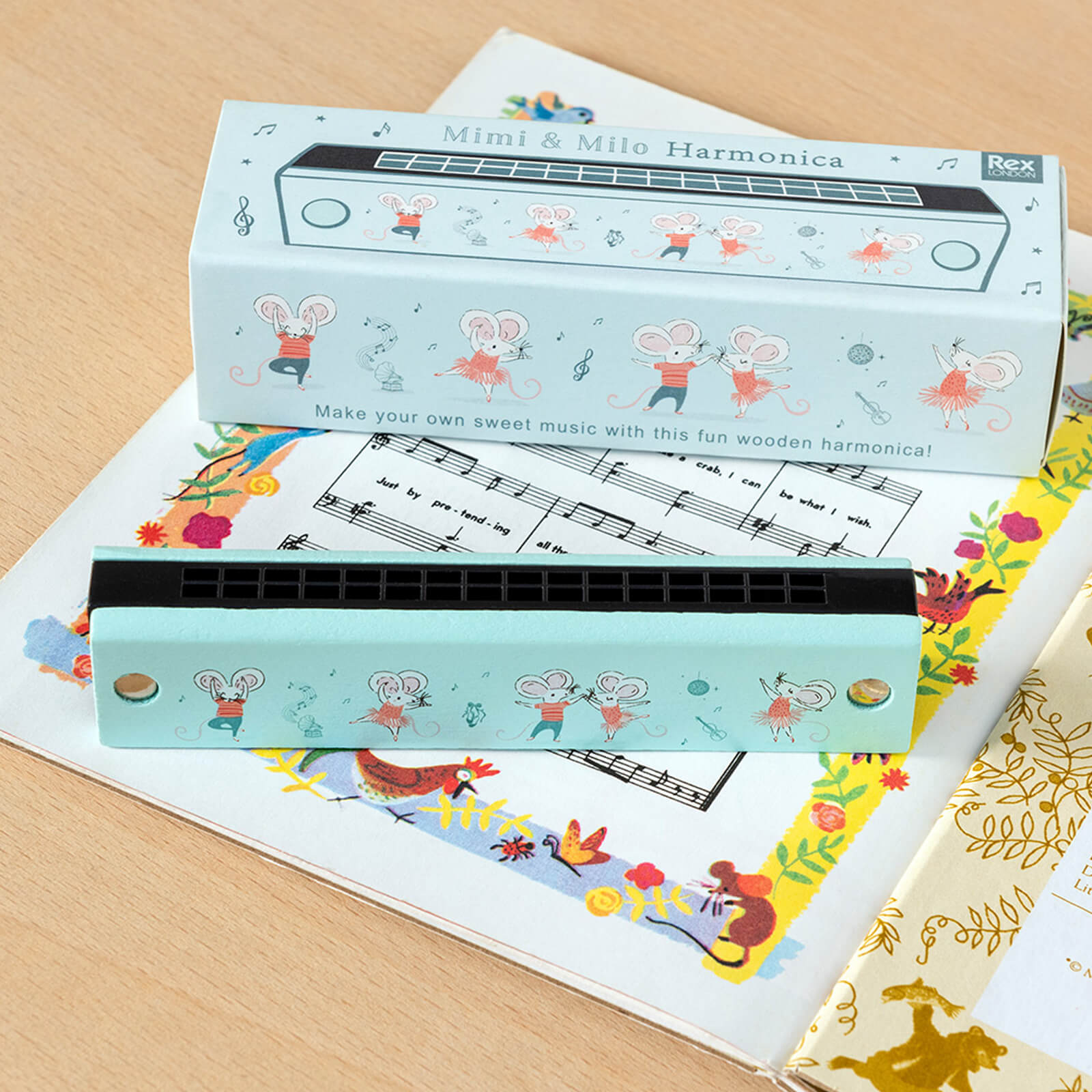 Wooden Harmonica - Mouse Ballet